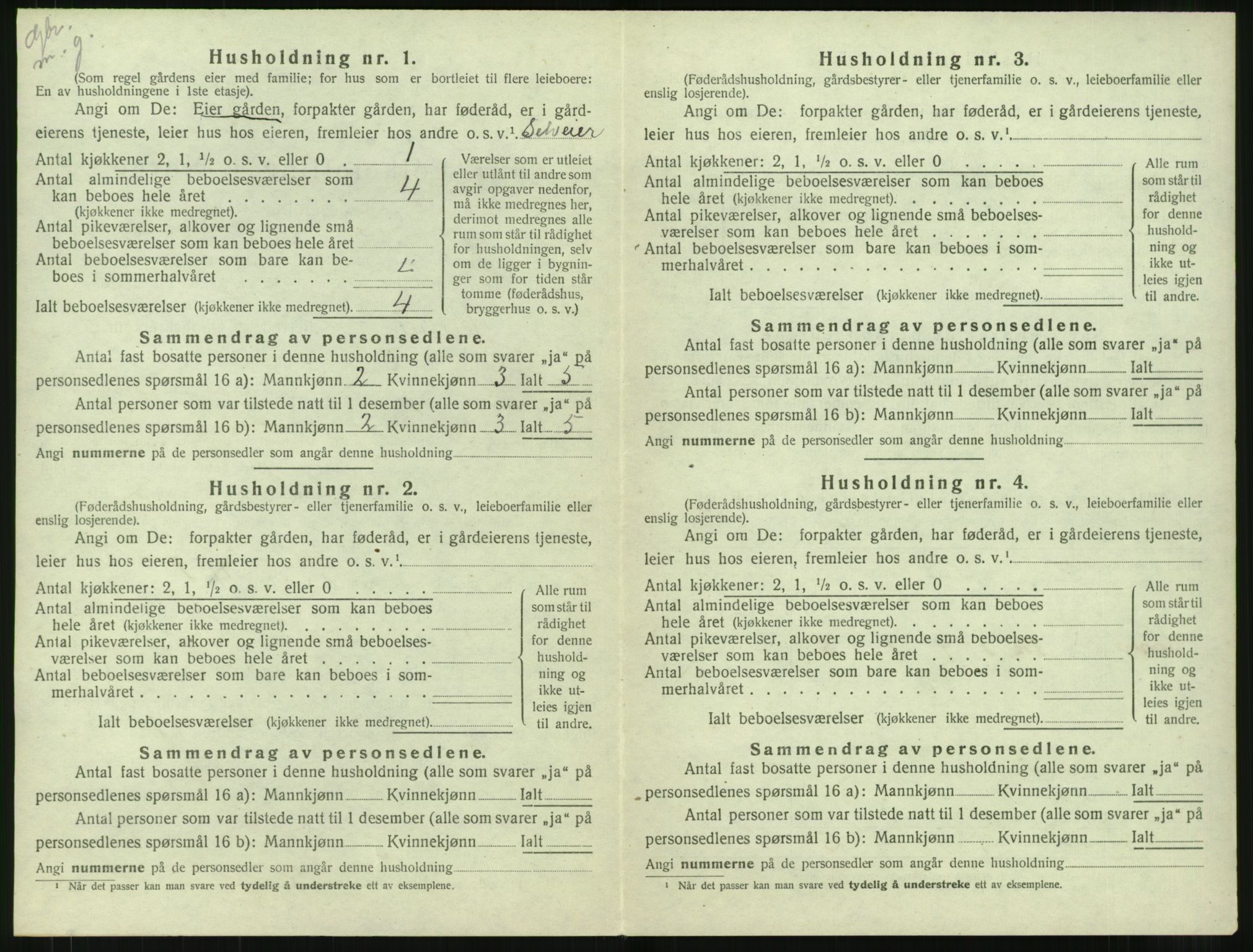 SAT, 1920 census for Vigra, 1920, p. 45
