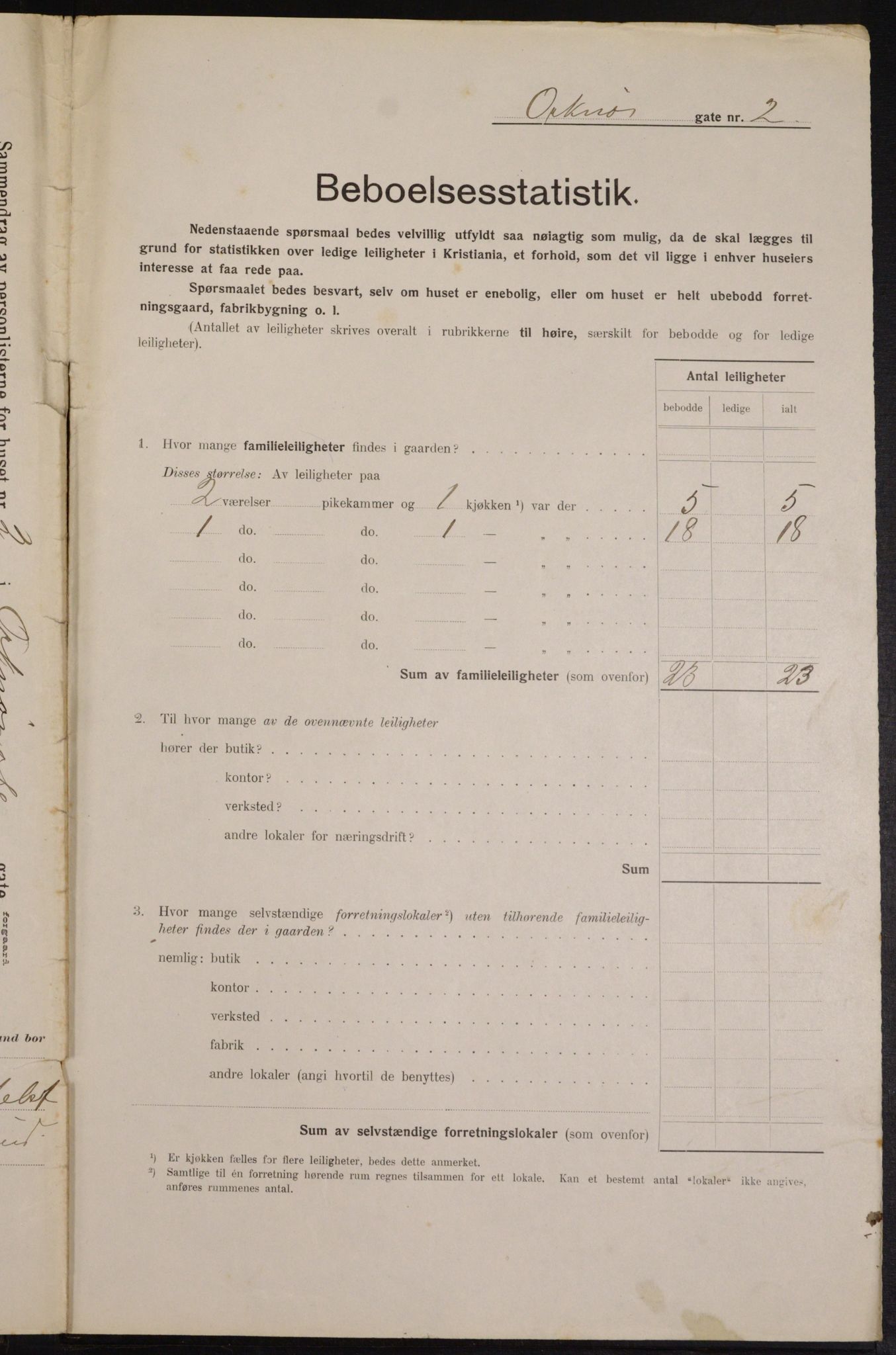 OBA, Municipal Census 1913 for Kristiania, 1913, p. 76027