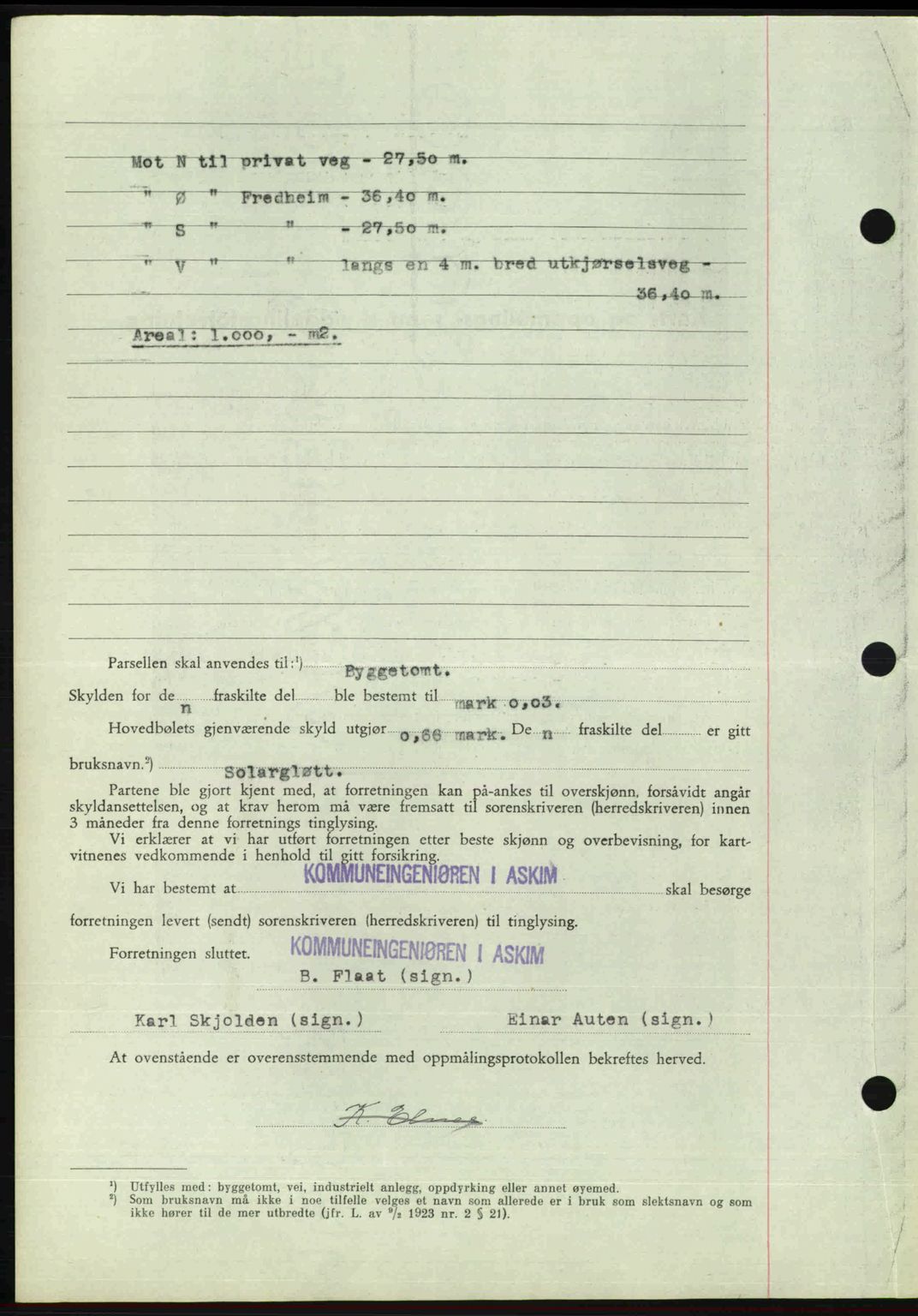 Rakkestad sorenskriveri, AV/SAO-A-10686/G/Gb/Gba/Gbab/L0012a: Mortgage book no. A12 I, 1945-1946, Diary no: : 348/1946