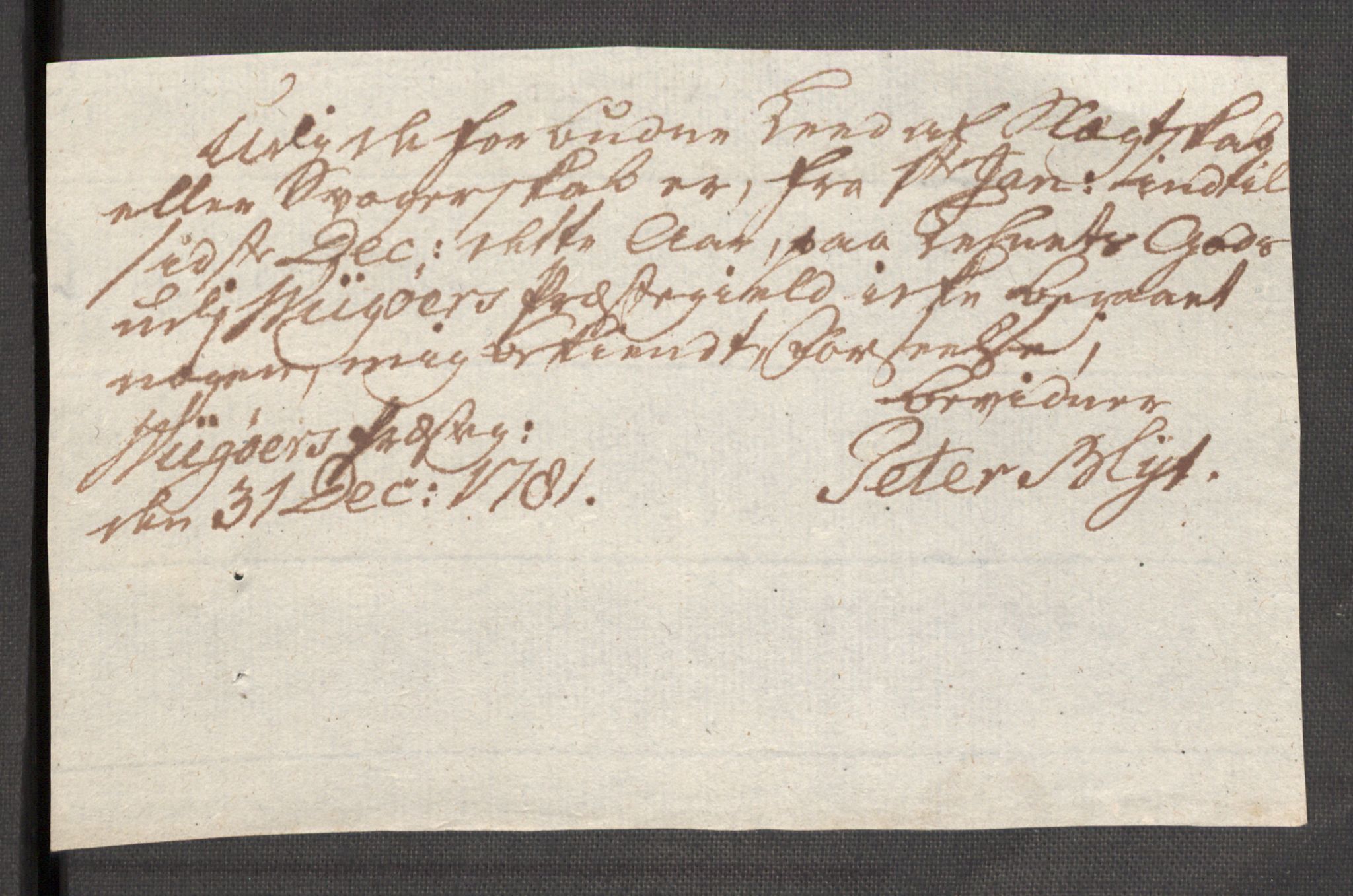 Rentekammeret inntil 1814, Reviderte regnskaper, Fogderegnskap, AV/RA-EA-4092/R48/L3097: Fogderegnskap Sunnhordland og Hardanger, 1781, p. 244