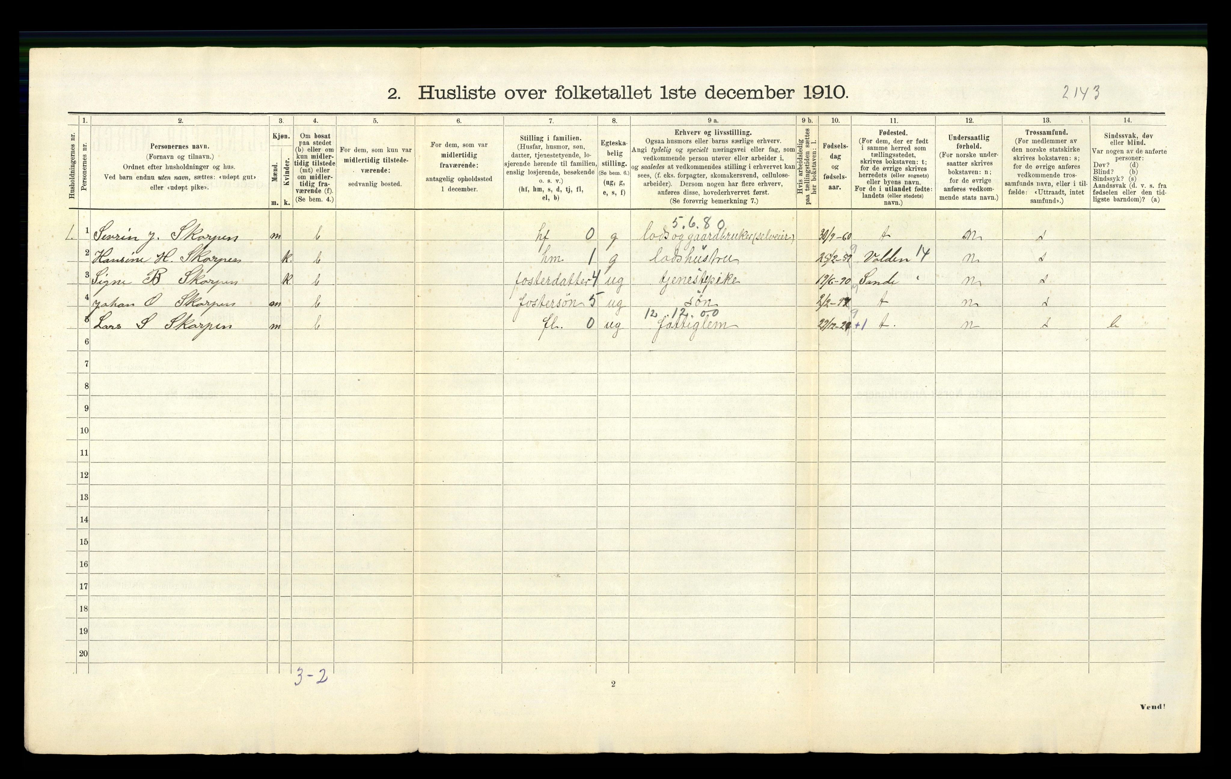 RA, 1910 census for Herøy, 1910, p. 67