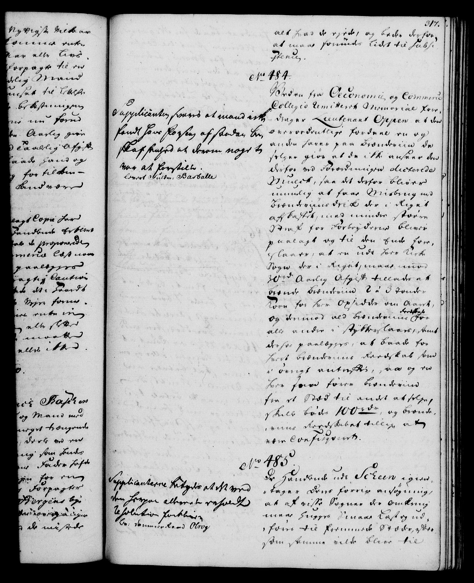 Rentekammeret, Kammerkanselliet, AV/RA-EA-3111/G/Gh/Gha/L0035: Norsk ekstraktmemorialprotokoll (merket RK 53.80), 1759-1771, p. 317