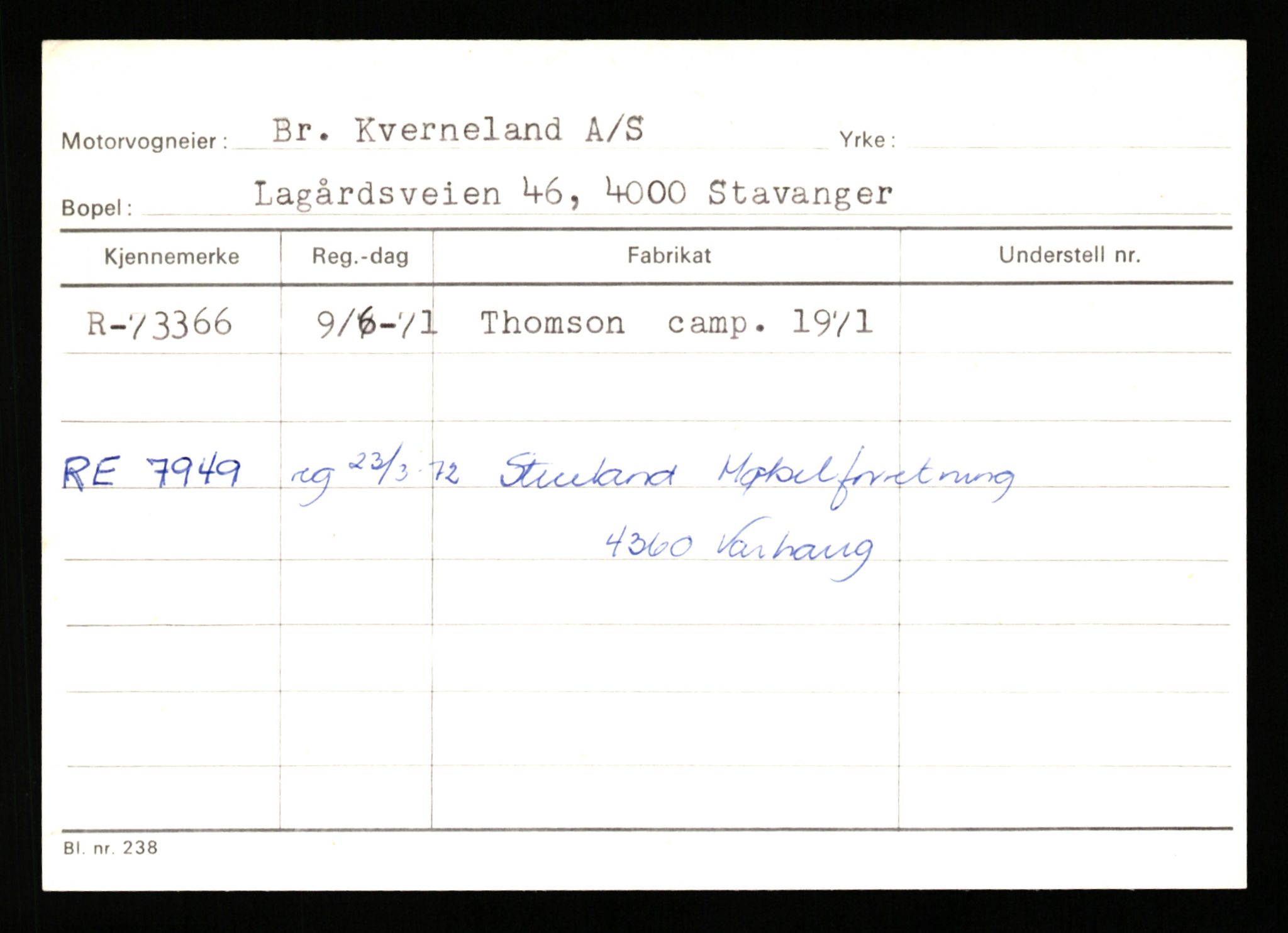 Stavanger trafikkstasjon, AV/SAST-A-101942/0/G/L0008: Registreringsnummer: 67519 - 84533, 1930-1971, p. 887