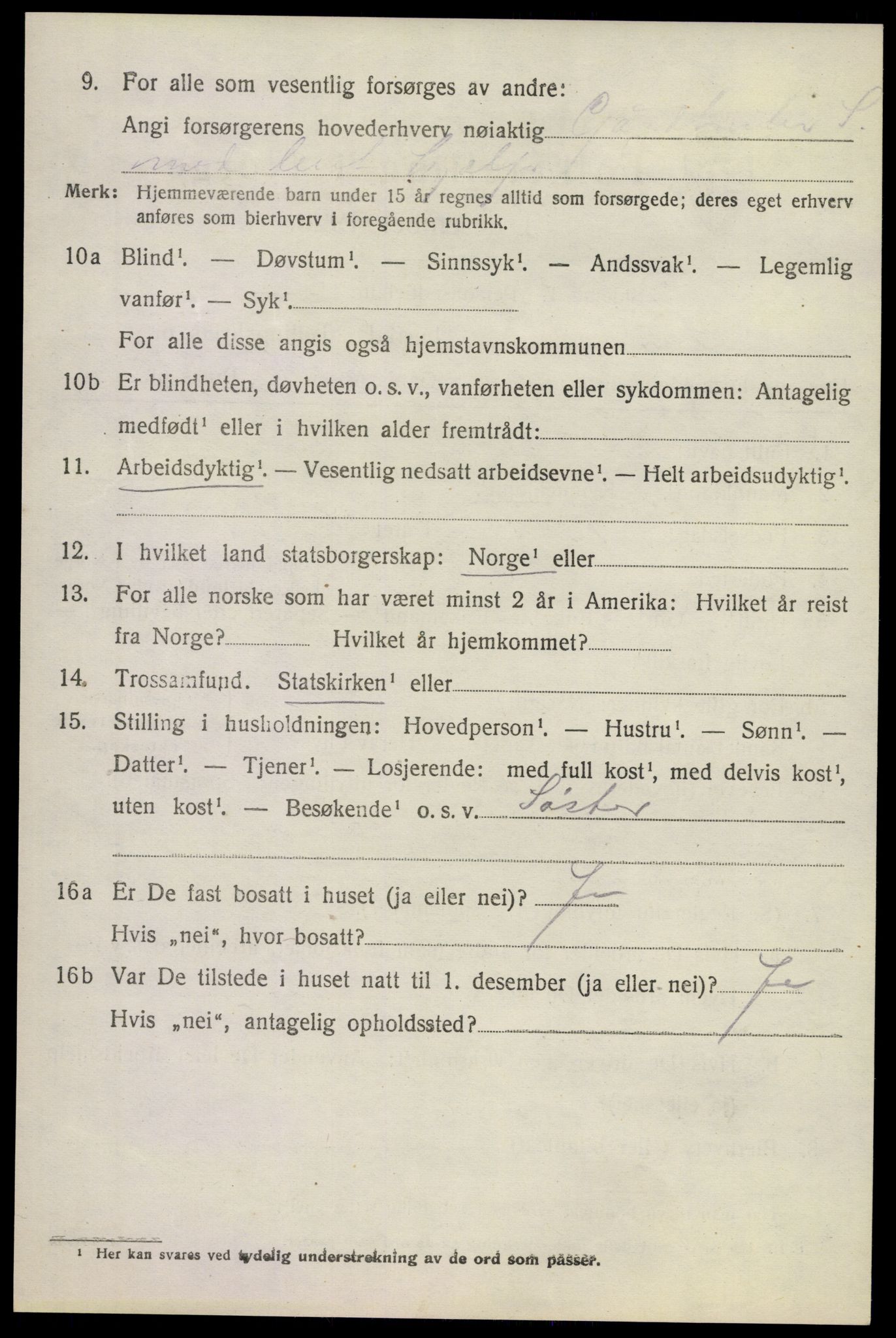 SAKO, 1920 census for Lier, 1920, p. 23275