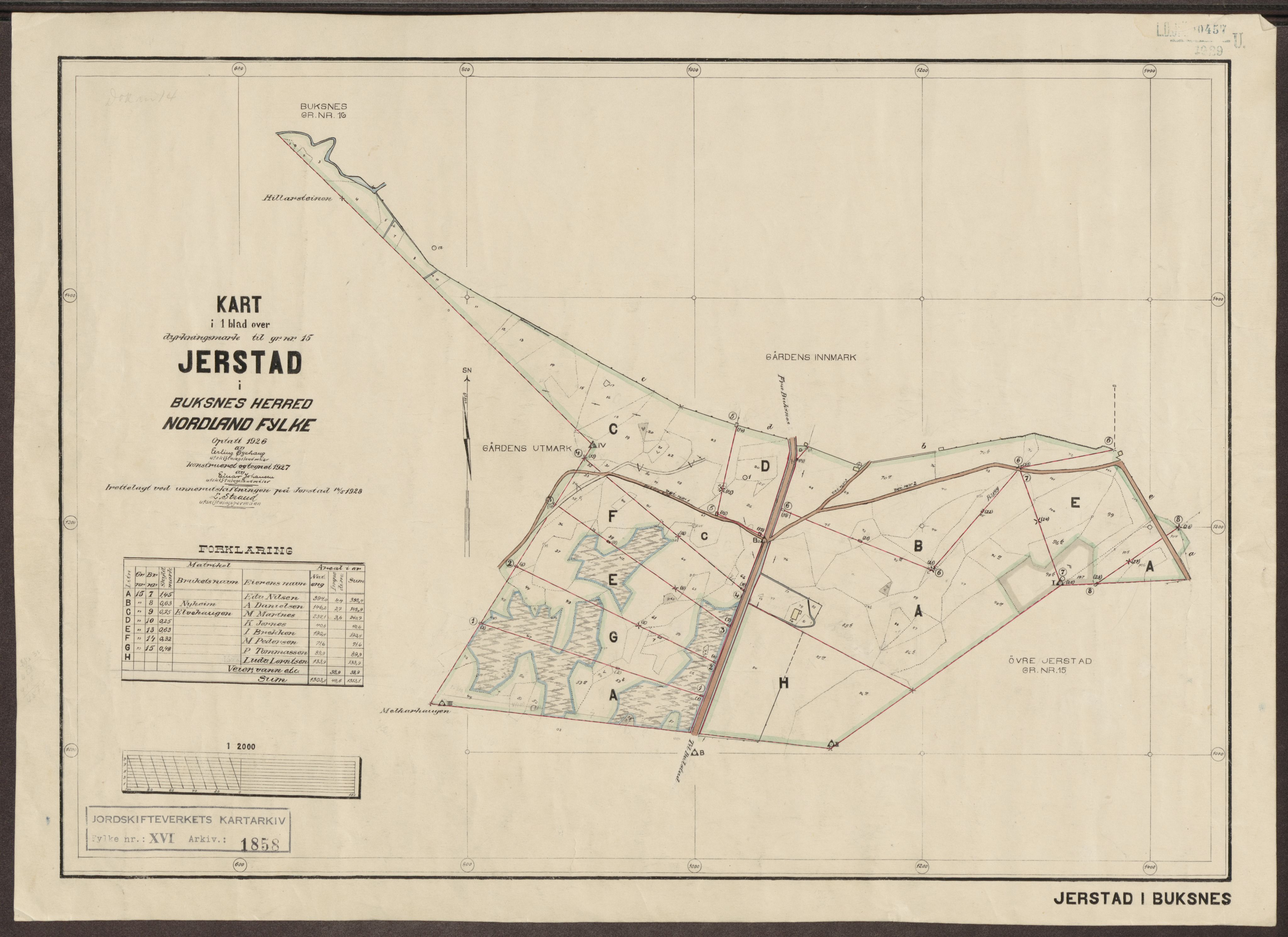 Jordskifteverkets kartarkiv, AV/RA-S-3929/T, 1859-1988, p. 2251