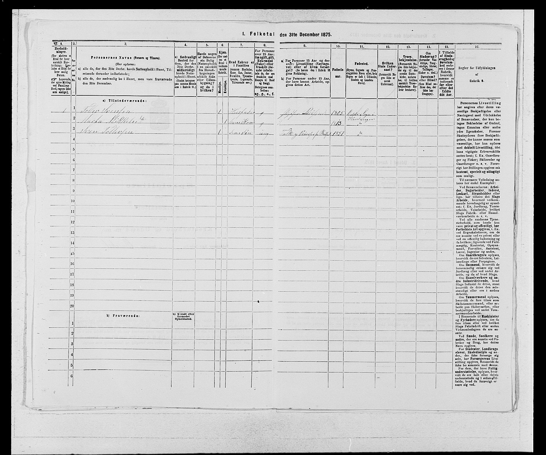 SAB, 1875 census for 1230P Ullensvang, 1875, p. 378