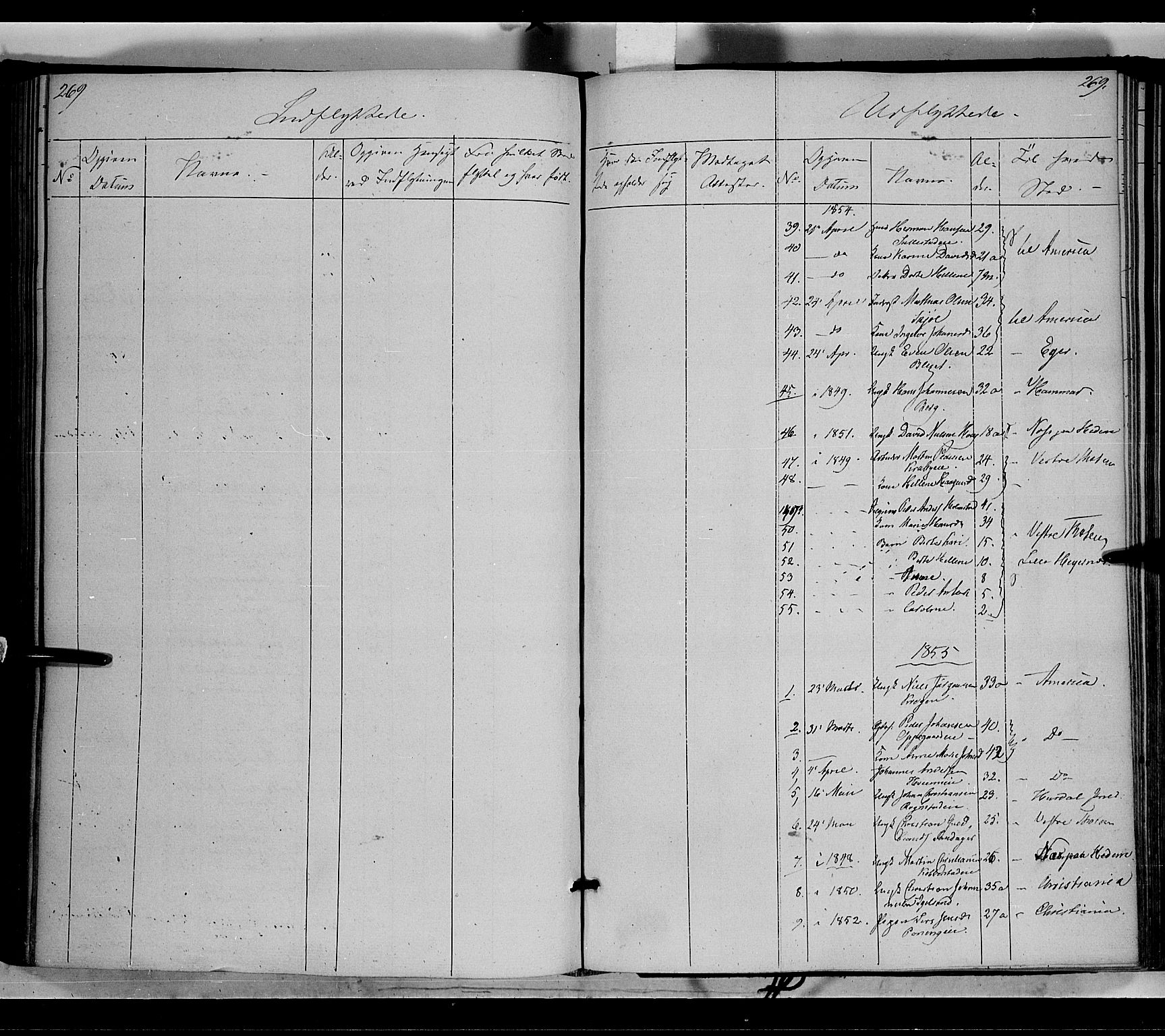 Østre Toten prestekontor, SAH/PREST-104/H/Ha/Haa/L0003: Parish register (official) no. 3, 1848-1856, p. 269