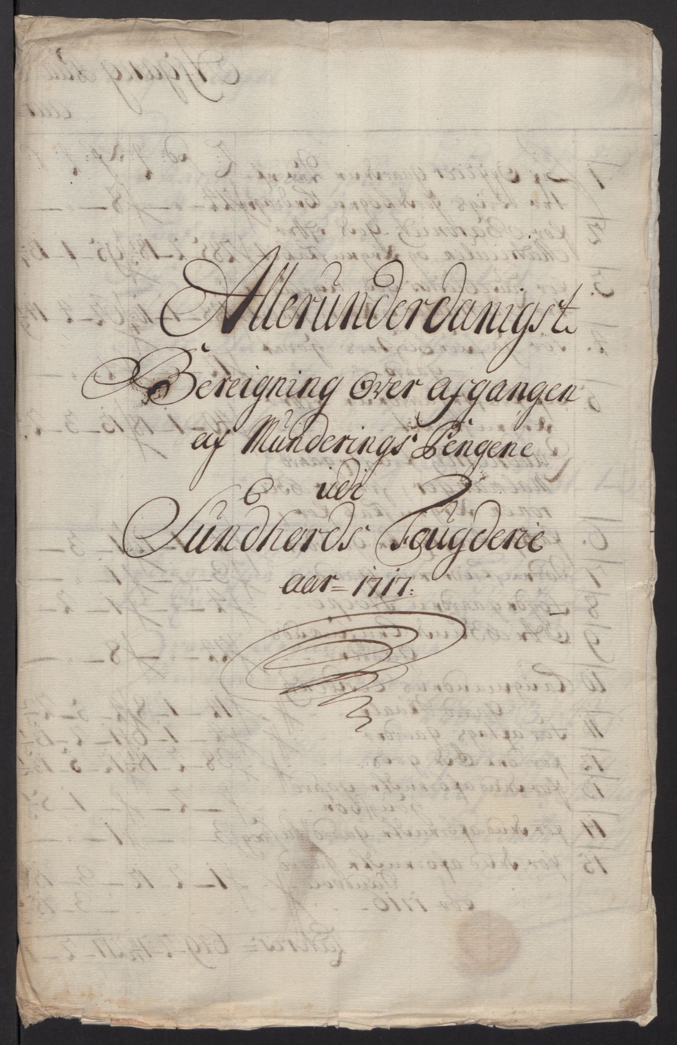 Rentekammeret inntil 1814, Reviderte regnskaper, Fogderegnskap, RA/EA-4092/R48/L2994: Fogderegnskap Sunnhordland og Hardanger, 1717, p. 286