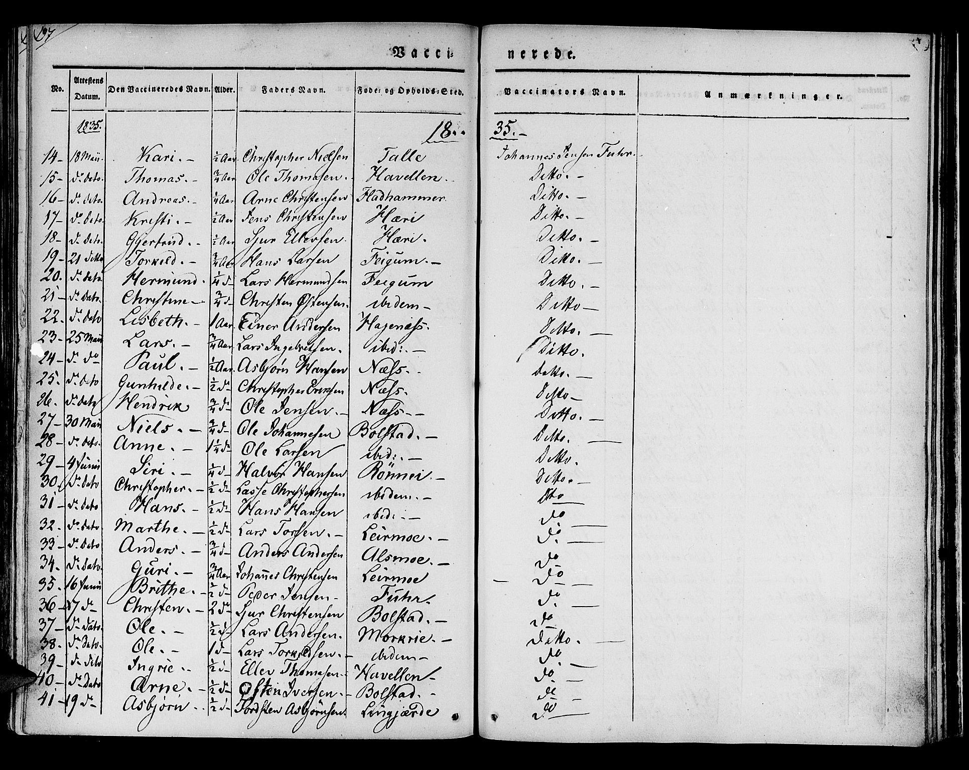 Luster sokneprestembete, AV/SAB-A-81101/H/Haa/Haaa/L0005: Parish register (official) no. A 5, 1831-1841, p. 197