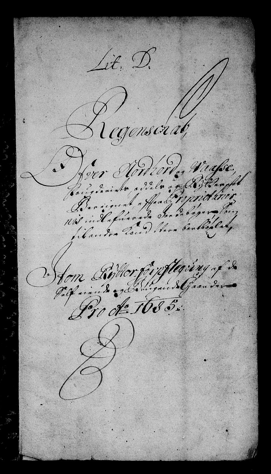 Rentekammeret inntil 1814, Reviderte regnskaper, Stiftamtstueregnskaper, Bergen stiftamt, AV/RA-EA-6043/R/Rc/L0076: Bergen stiftamt, 1683-1685