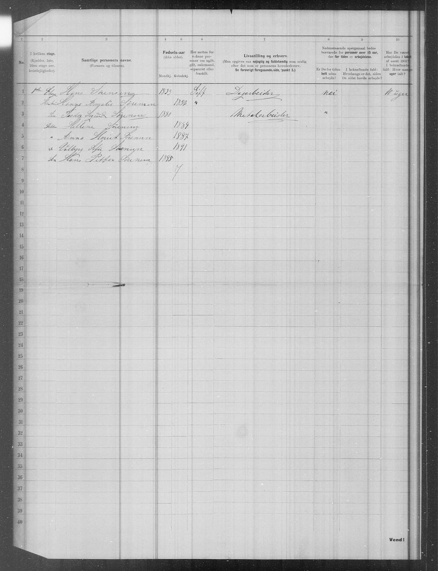 OBA, Municipal Census 1902 for Kristiania, 1902, p. 14181