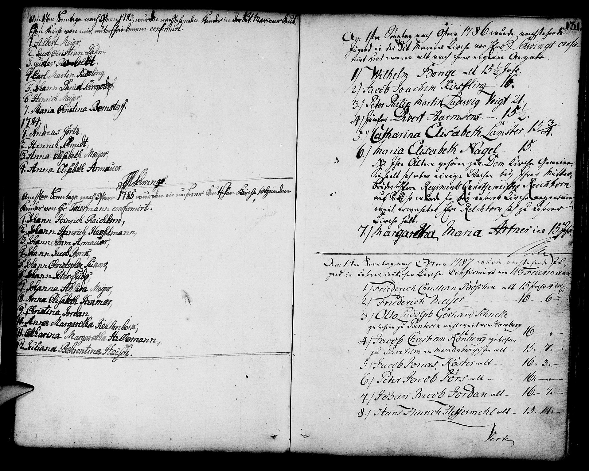 Mariakirken Sokneprestembete, SAB/A-76901/H/Haa/L0003: Parish register (official) no. A 3, 1786-1815, p. 131