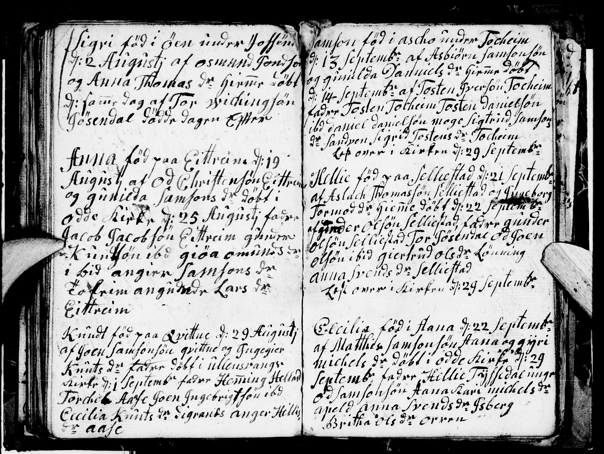 Odda Sokneprestembete, AV/SAB-A-77201/H/Hab: Parish register (copy) no. A 3, 1792-1797, p. 76