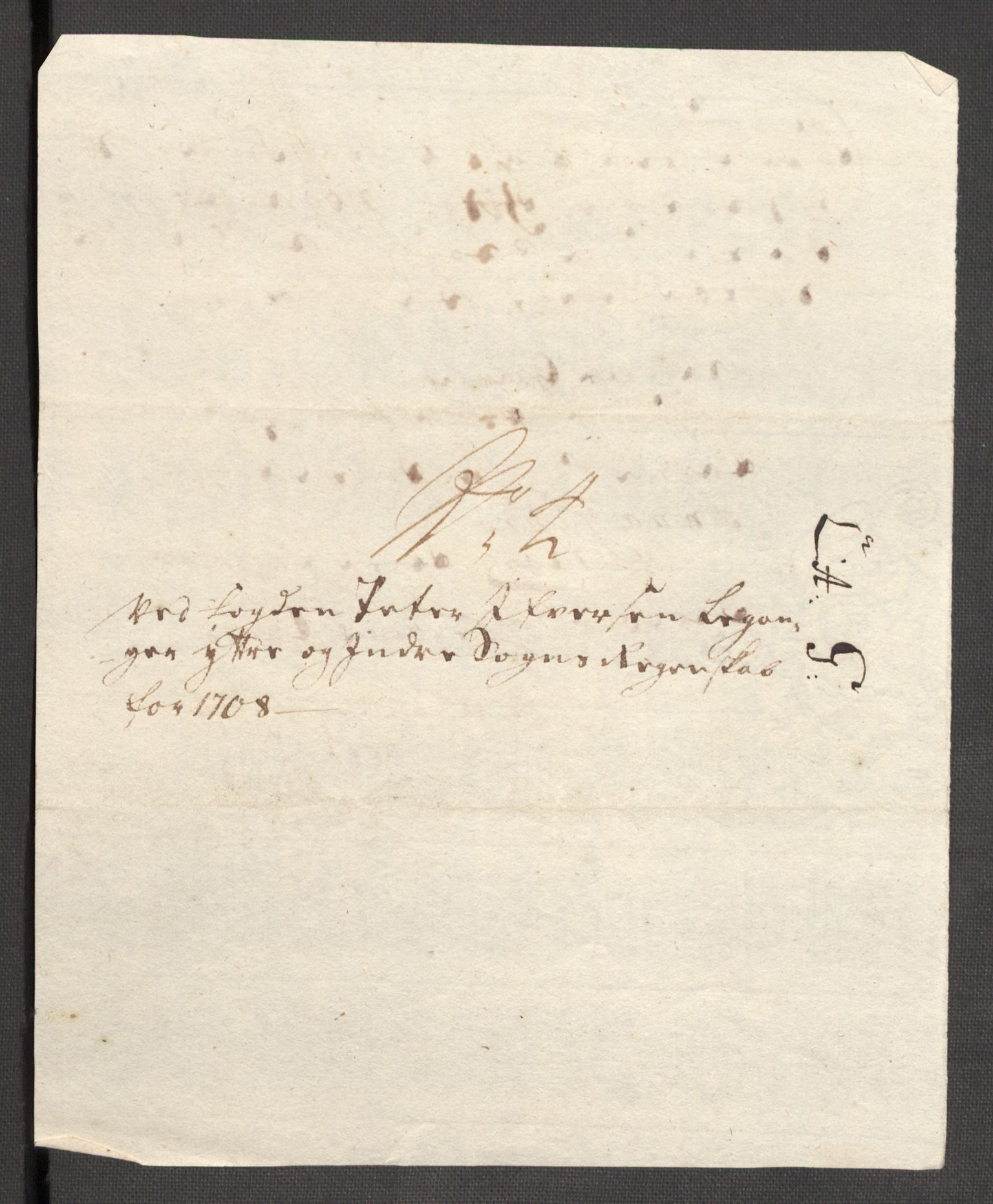 Rentekammeret inntil 1814, Reviderte regnskaper, Fogderegnskap, AV/RA-EA-4092/R52/L3315: Fogderegnskap Sogn, 1708, p. 154