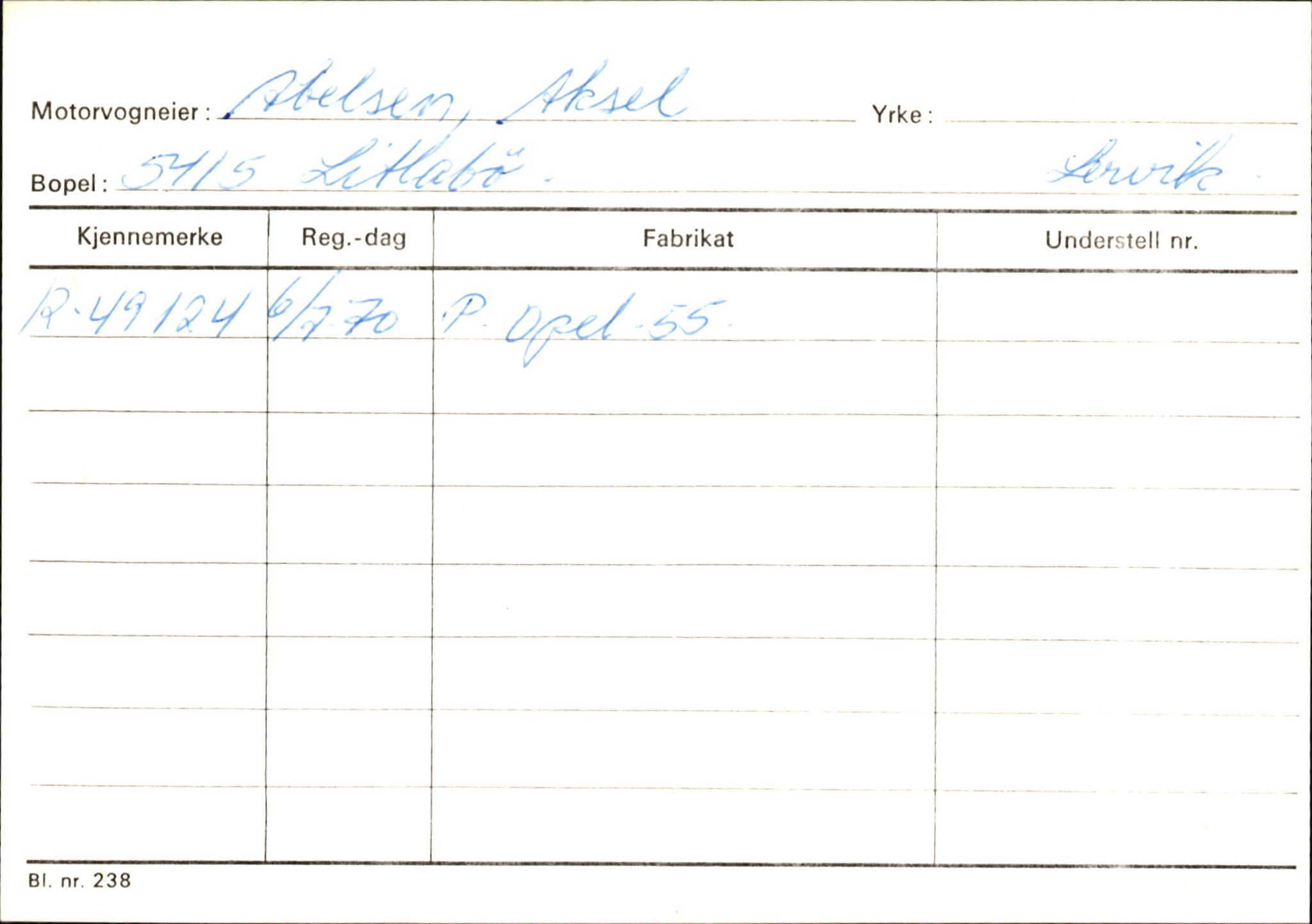 Statens vegvesen, Hordaland vegkontor, AV/SAB-A-5201/2/Ha/L0001: R-eierkort A, 1920-1971, p. 14