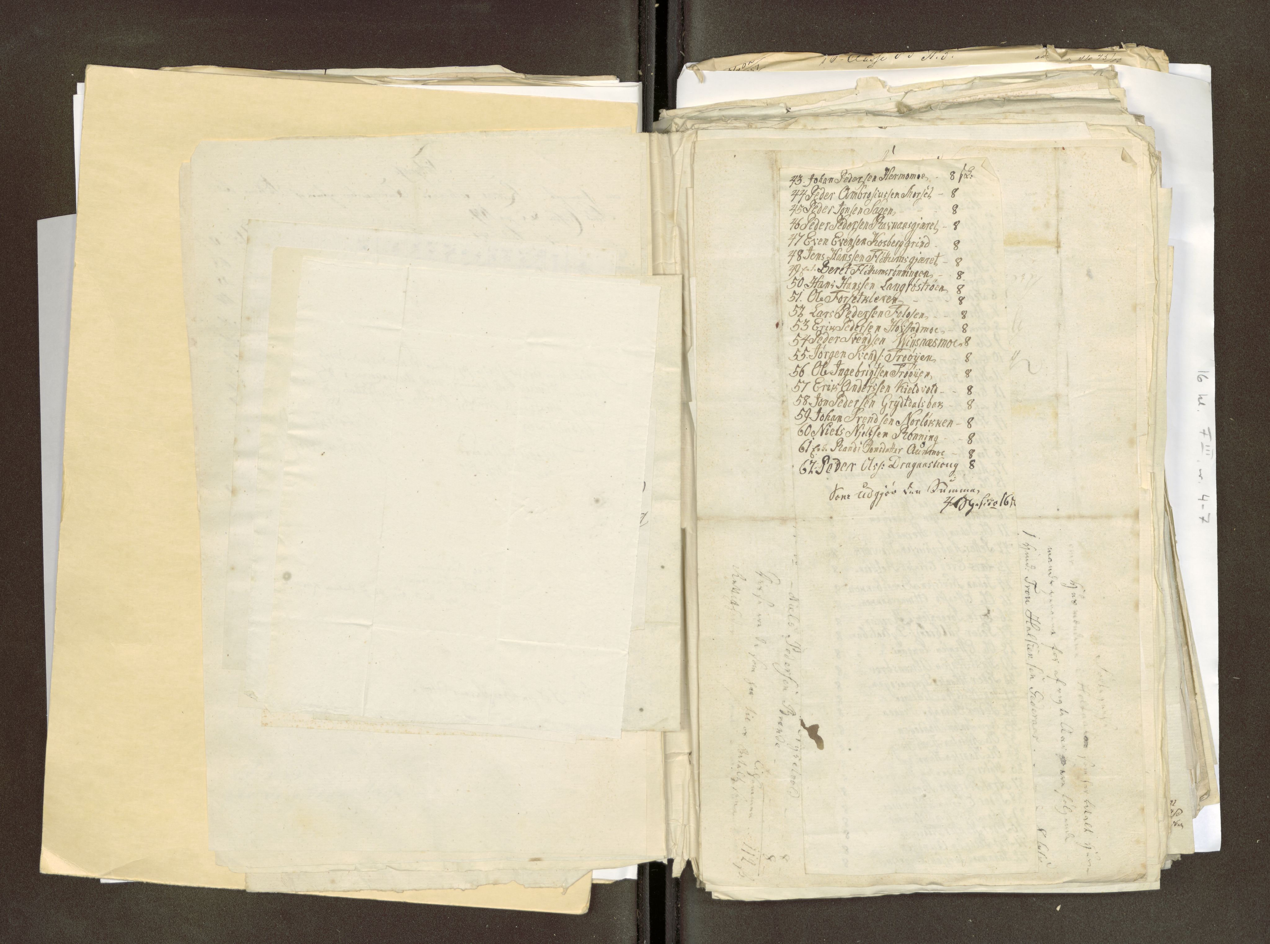 Røros kobberverk, AV/SAT-PA-0211/1/16/16F3/L0001: Strøgods i Holtålen, 1757-1895, p. 67