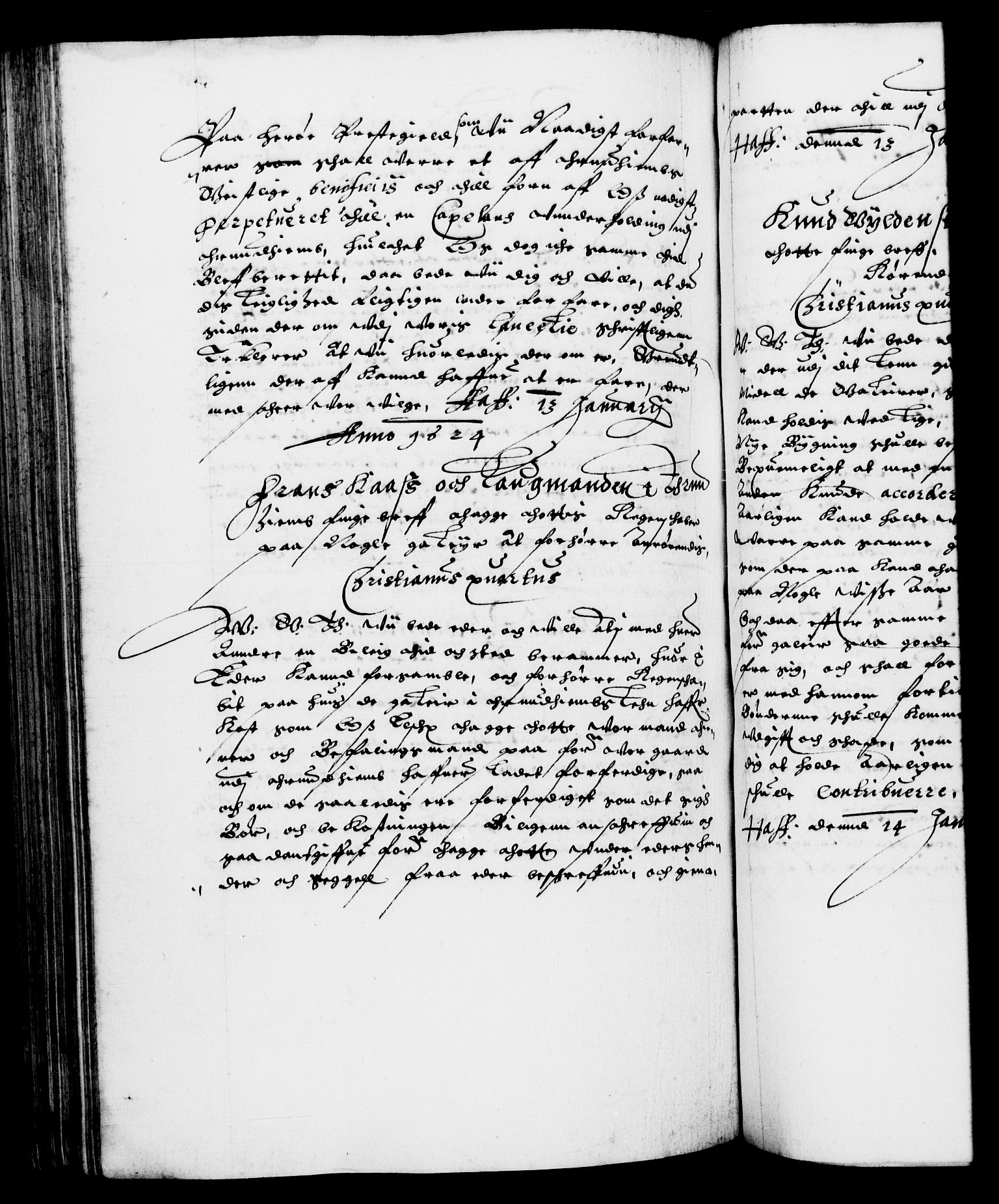 Danske Kanselli 1572-1799, RA/EA-3023/F/Fc/Fca/Fcab/L0004: Norske tegnelser (mikrofilm), 1617-1627, p. 416b