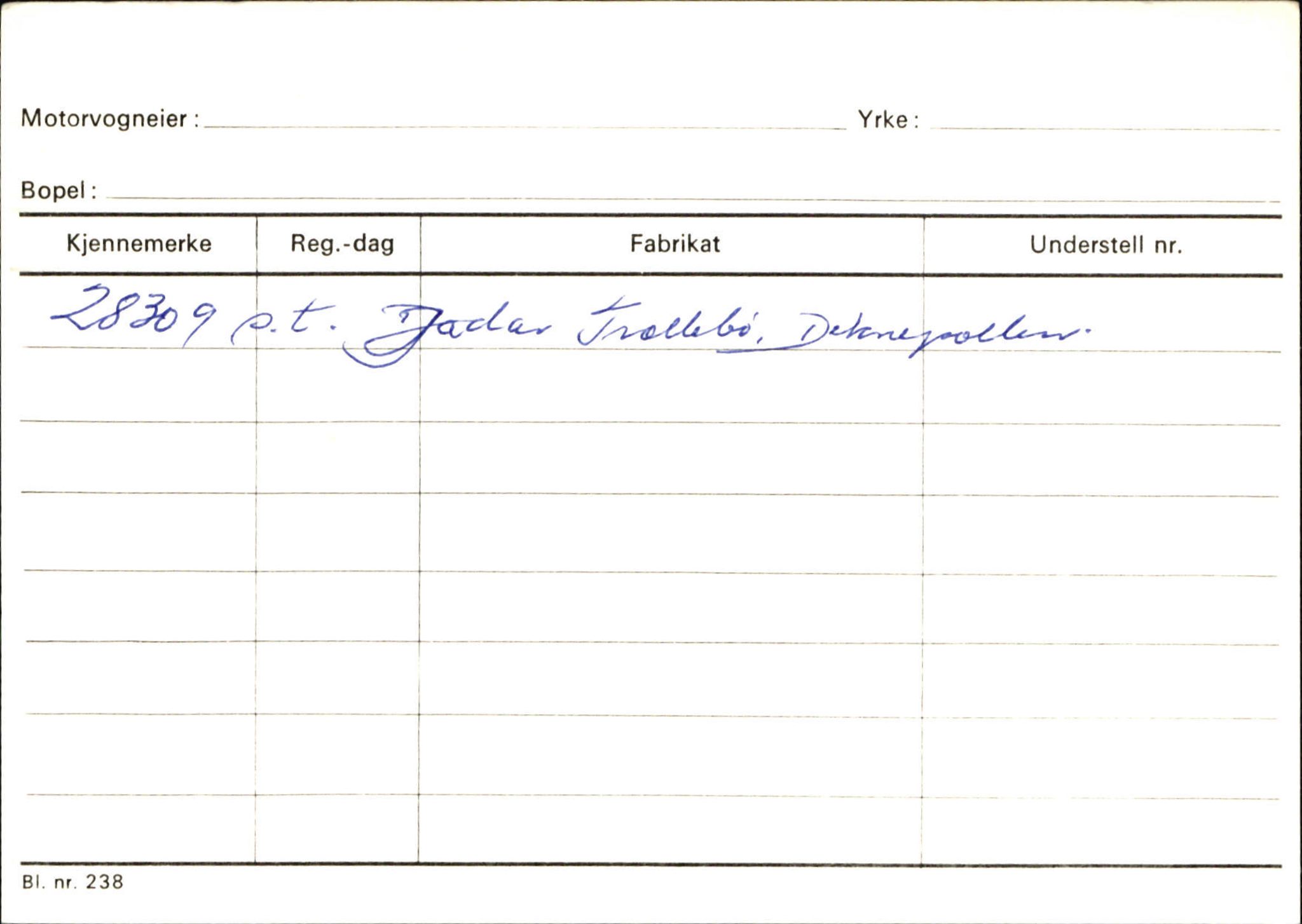 Statens vegvesen, Sogn og Fjordane vegkontor, AV/SAB-A-5301/4/F/L0133: Eigarregister Bremanger A-Å. Gaular A-H, 1945-1975, p. 558