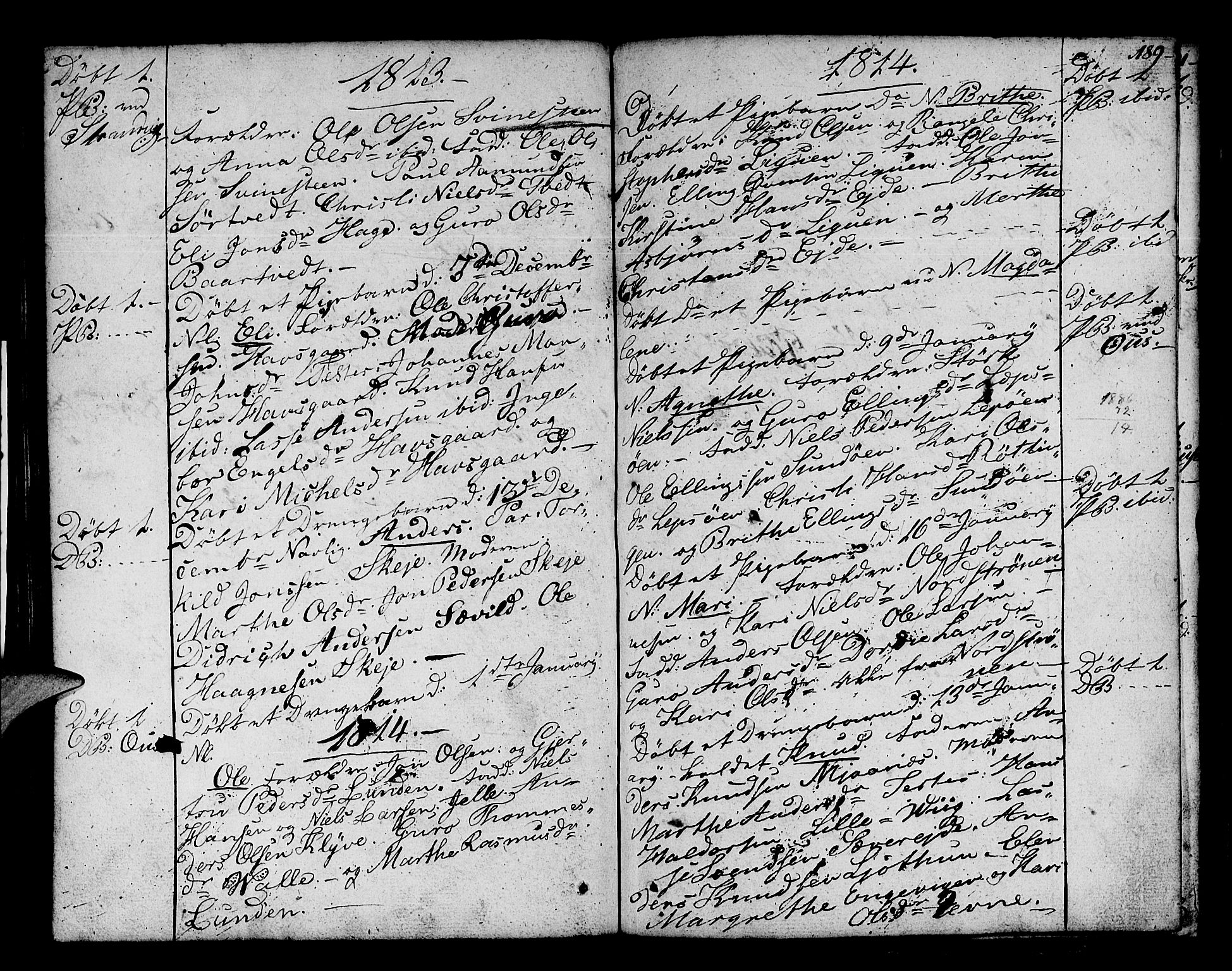 Os sokneprestembete, AV/SAB-A-99929: Parish register (official) no. A 11, 1789-1815, p. 189