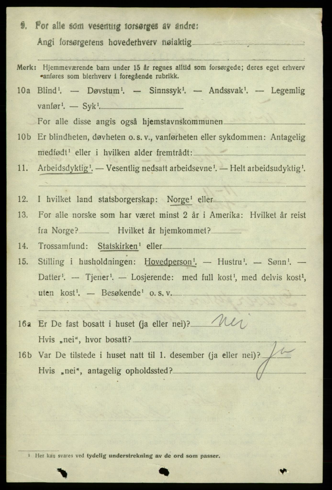 SAB, 1920 census for Kvinnherad, 1920, p. 7623