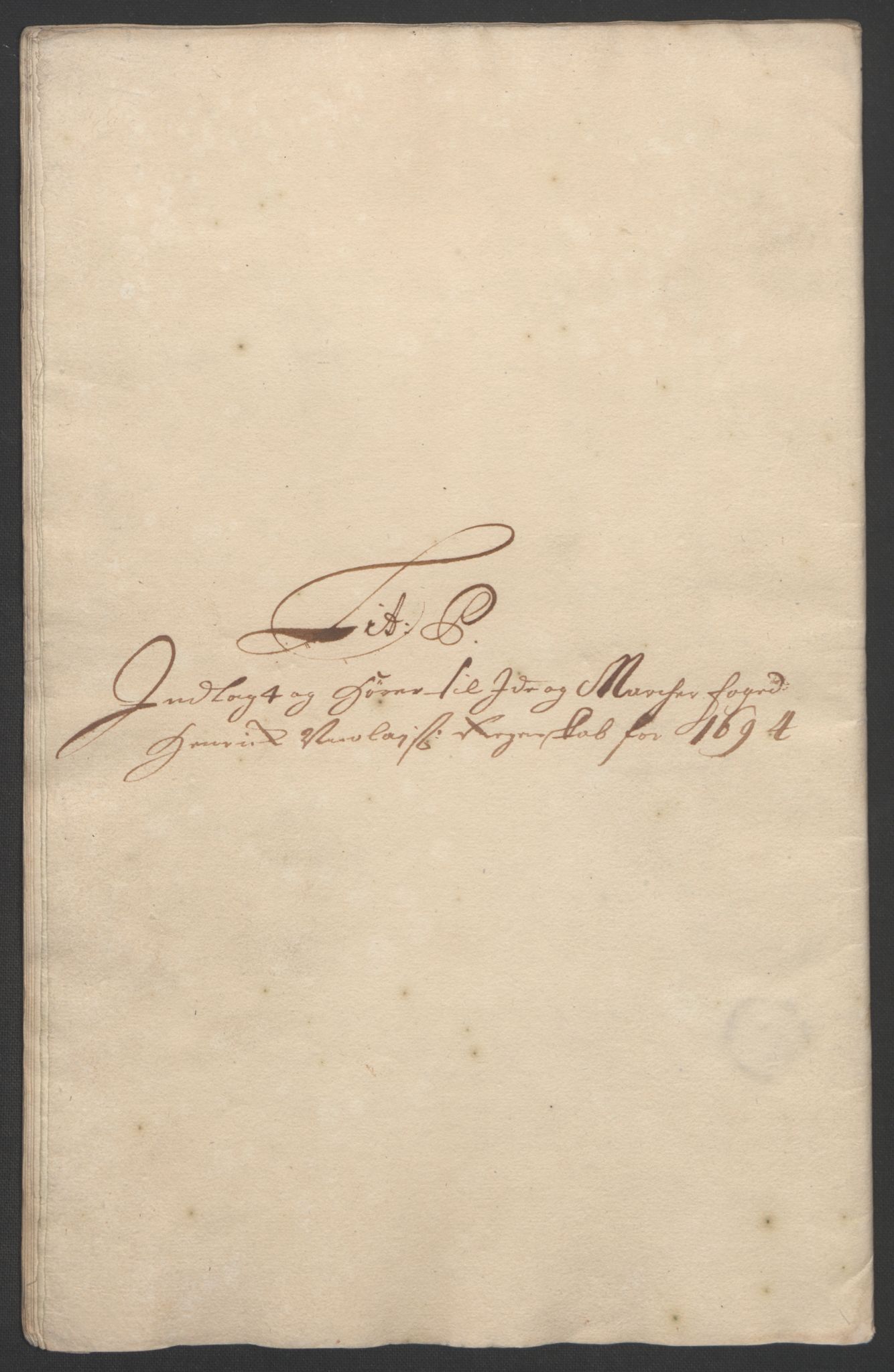 Rentekammeret inntil 1814, Reviderte regnskaper, Fogderegnskap, AV/RA-EA-4092/R01/L0012: Fogderegnskap Idd og Marker, 1694-1695, p. 158