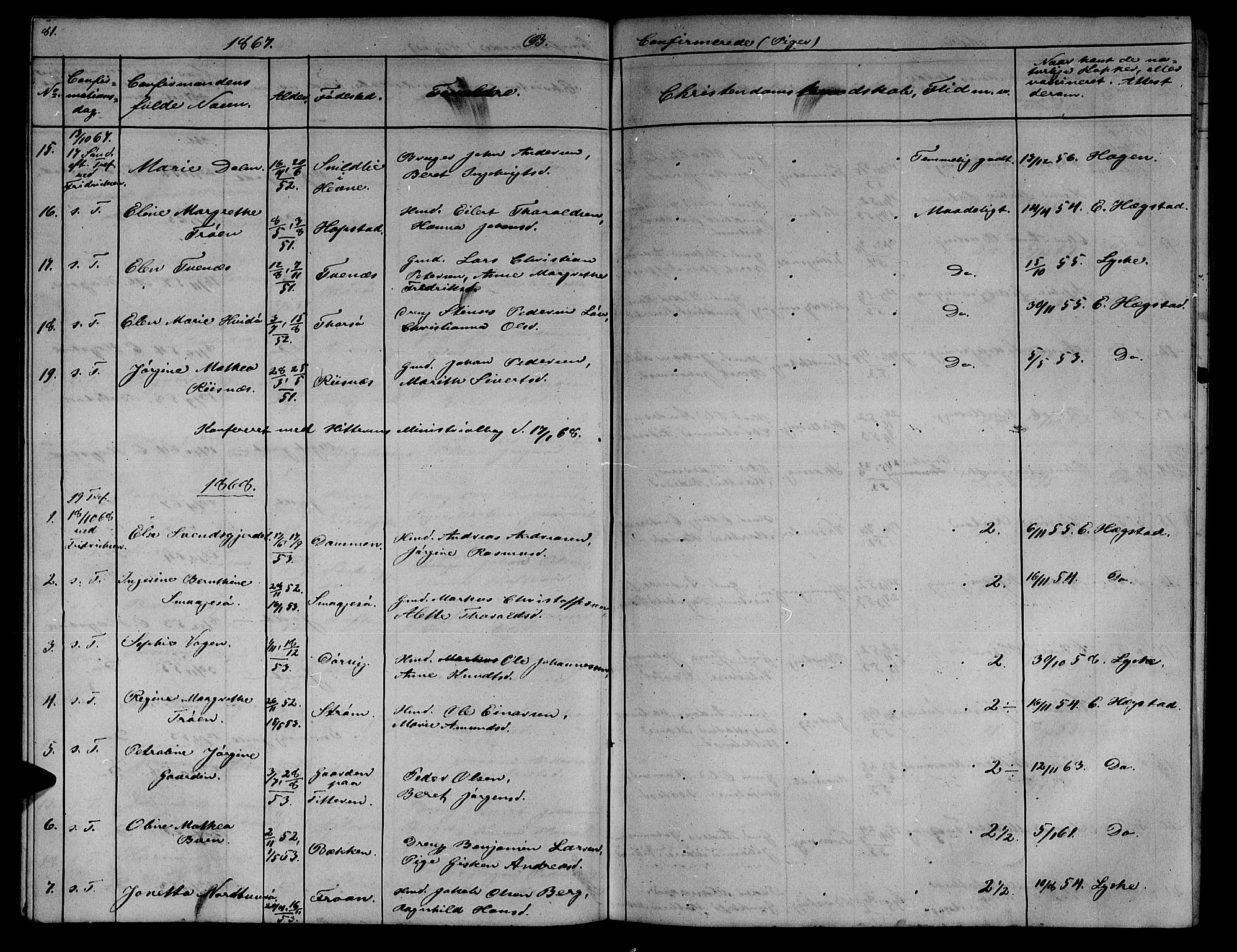 Ministerialprotokoller, klokkerbøker og fødselsregistre - Sør-Trøndelag, SAT/A-1456/634/L0539: Parish register (copy) no. 634C01, 1866-1873, p. 81