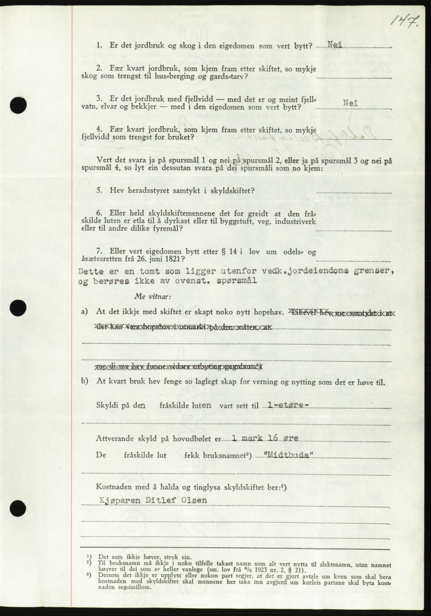 Søre Sunnmøre sorenskriveri, AV/SAT-A-4122/1/2/2C/L0064: Mortgage book no. 58, 1937-1938, Diary no: : 1580/1937