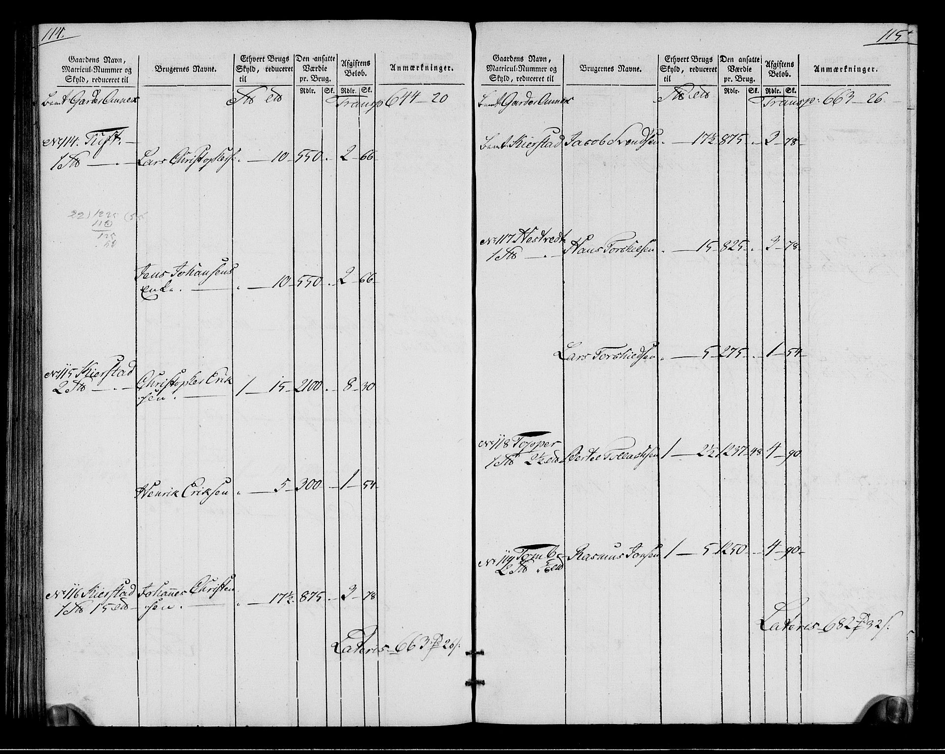 Rentekammeret inntil 1814, Realistisk ordnet avdeling, AV/RA-EA-4070/N/Ne/Nea/L0015: Follo fogderi. Oppebørselsregister, 1803-1804, p. 61