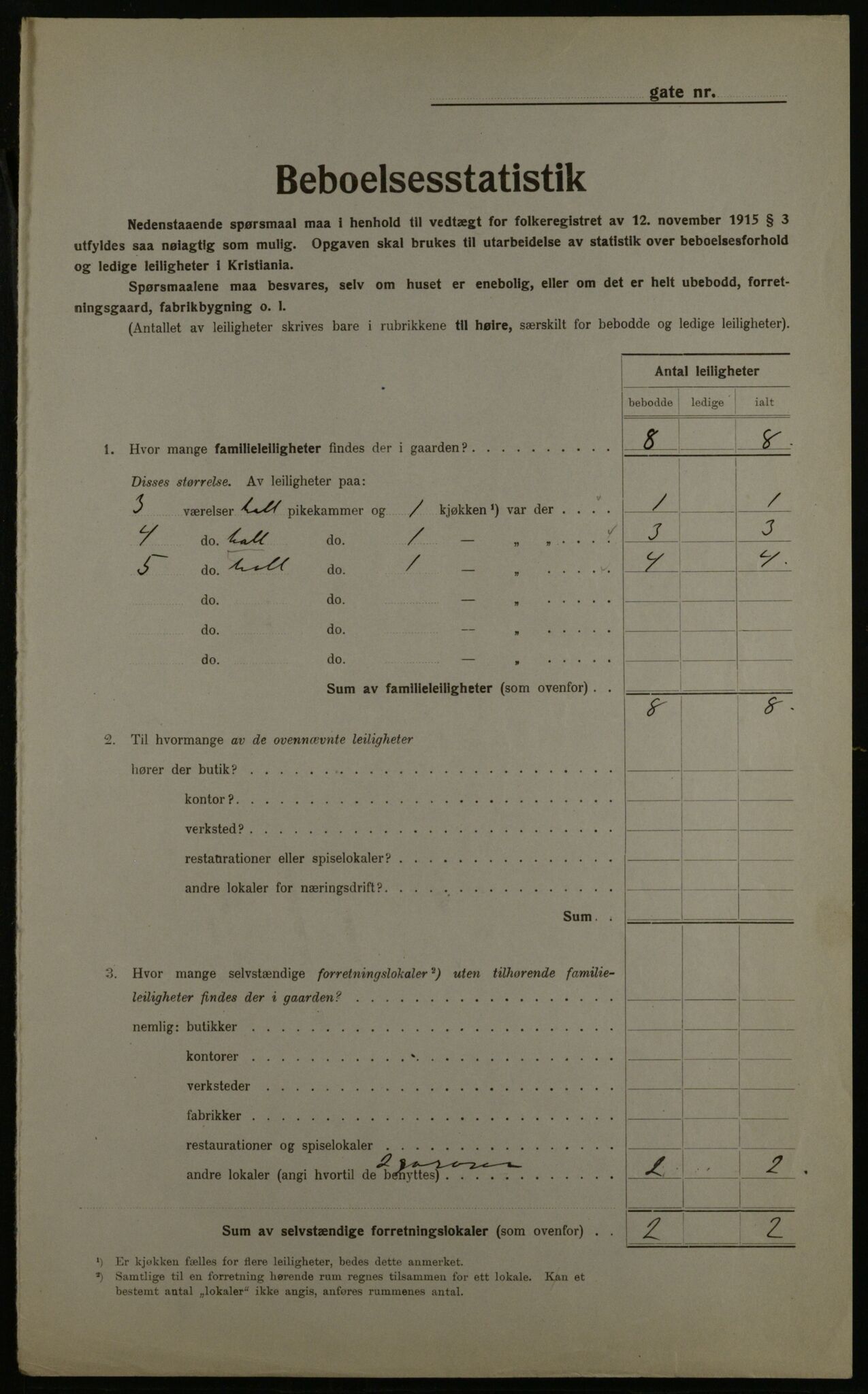 OBA, Municipal Census 1923 for Kristiania, 1923, p. 29932