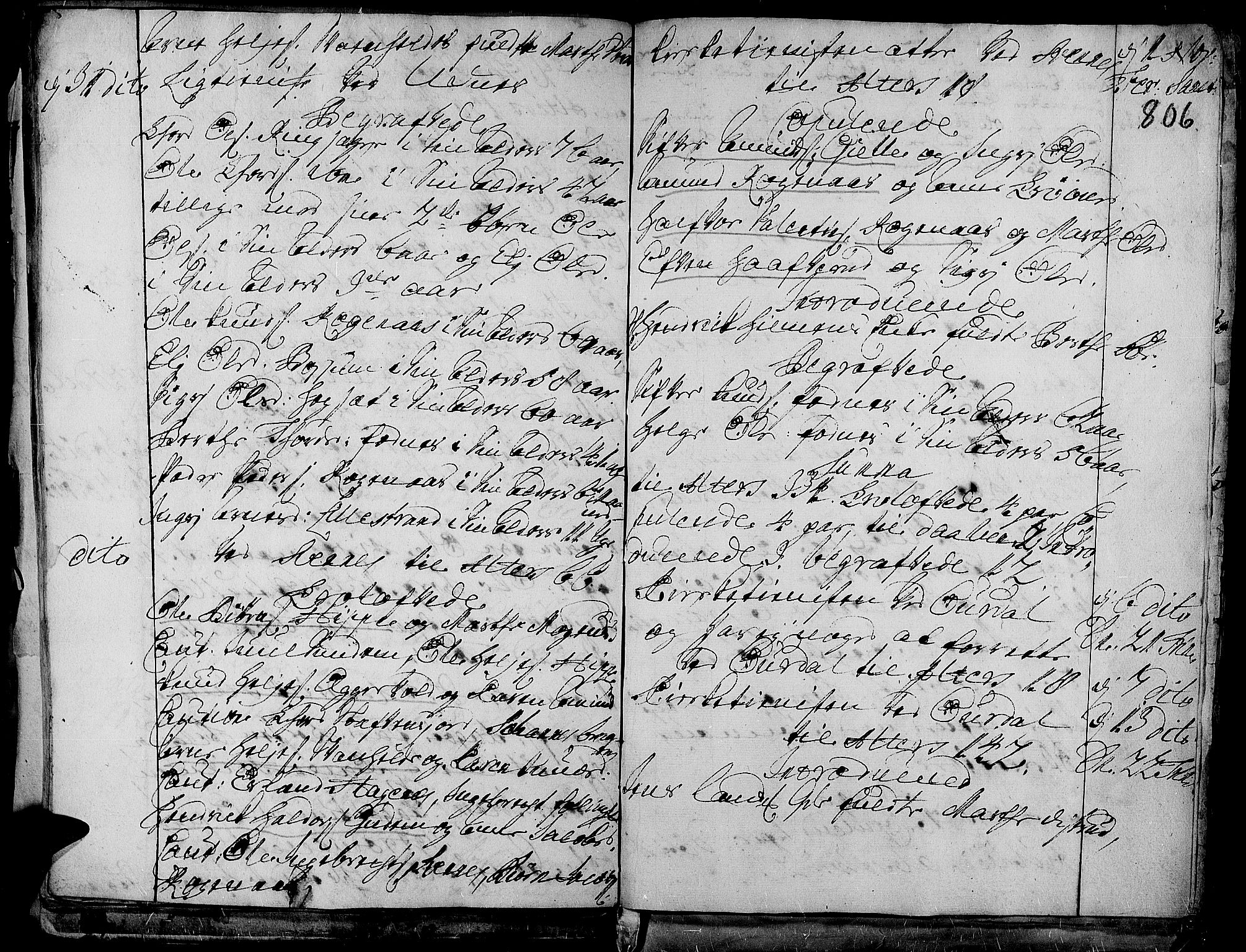 Aurdal prestekontor, AV/SAH-PREST-126/H/Ha/Haa/L0001: Parish register (official) no. 1-3, 1692-1730, p. 806