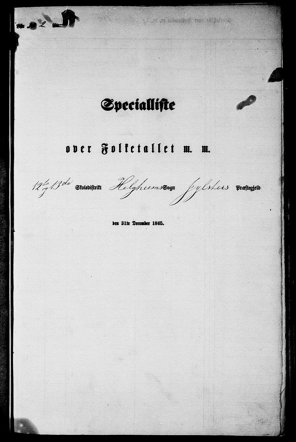 RA, 1865 census for Jølster, 1865, p. 22