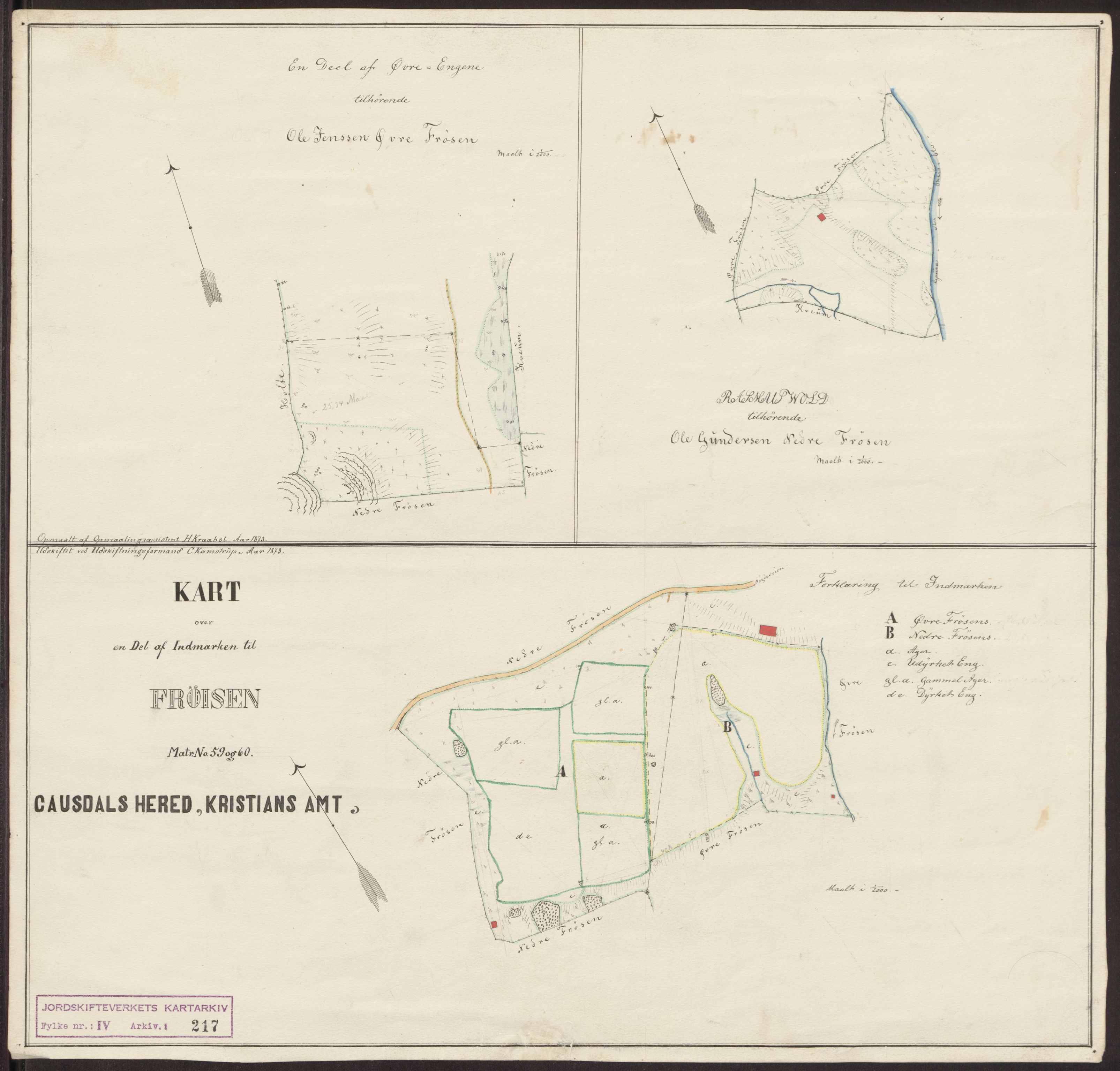 Jordskifteverkets kartarkiv, AV/RA-S-3929/T, 1859-1988, p. 270