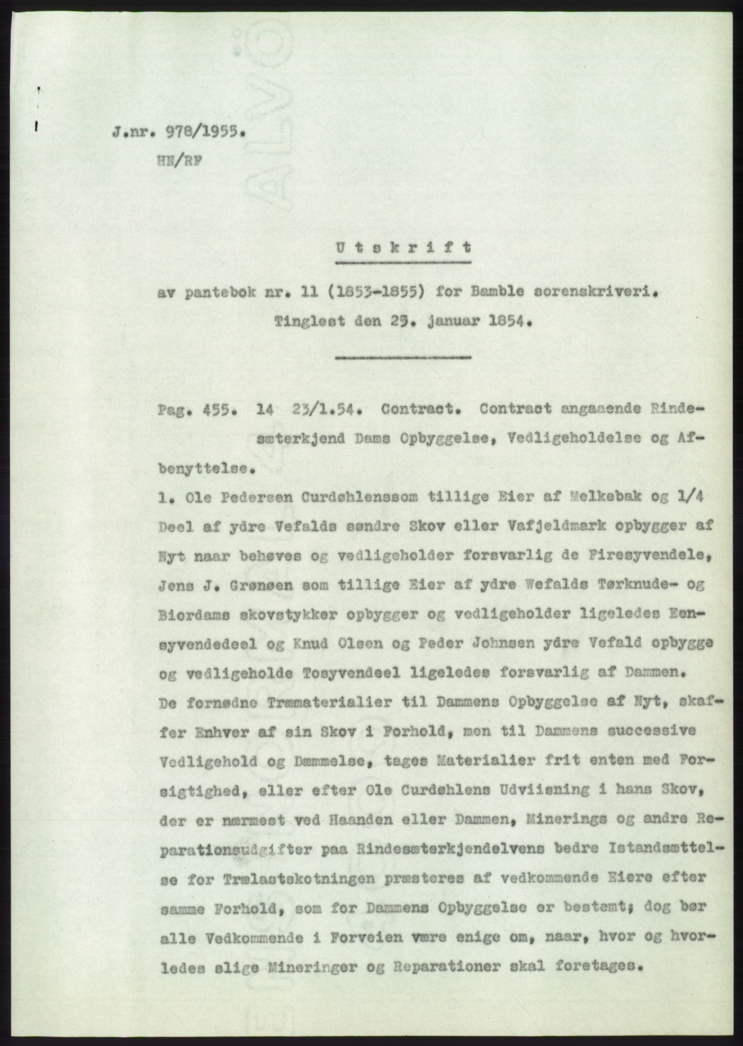 Statsarkivet i Kongsberg, SAKO/A-0001, 1955, p. 225