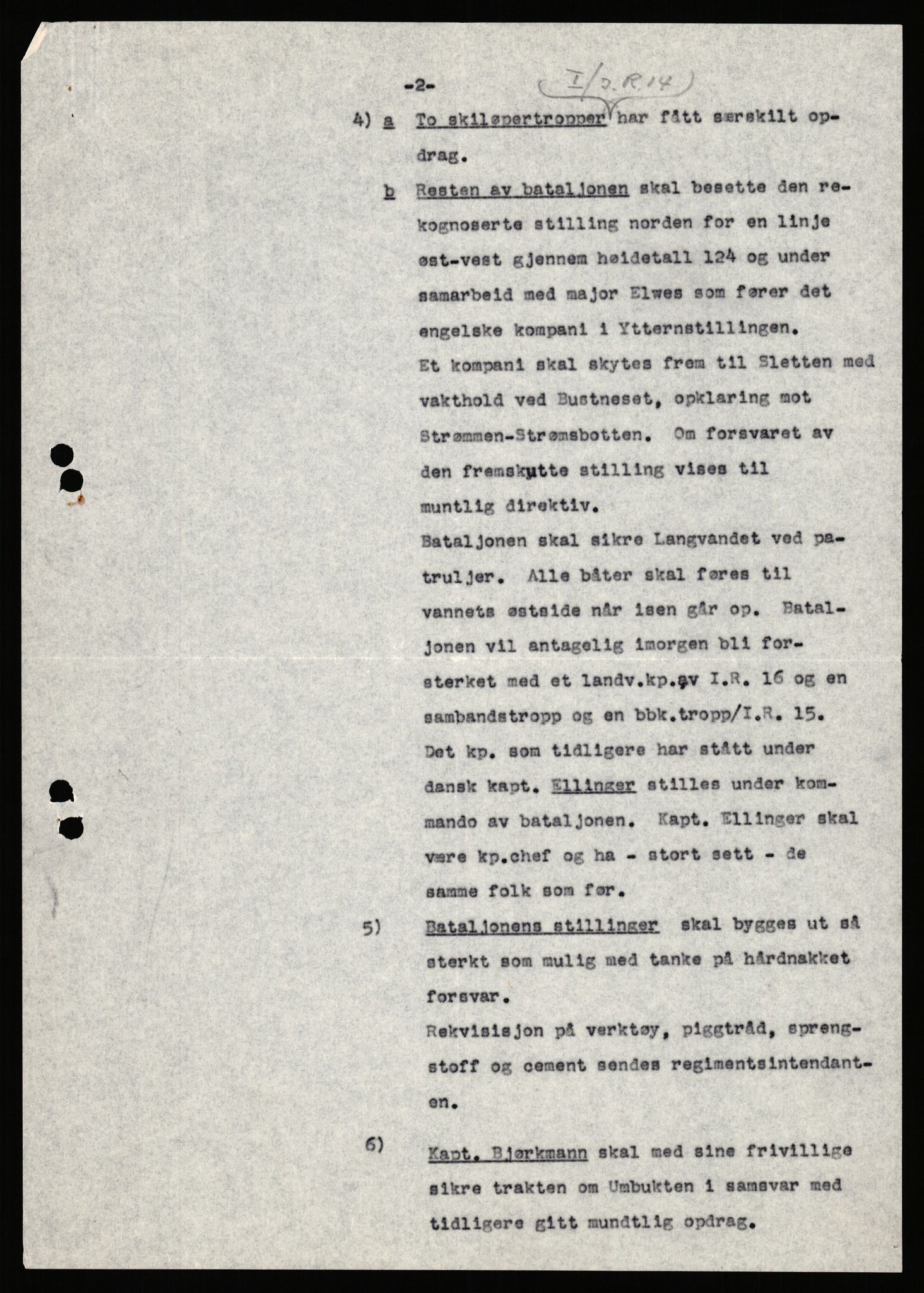 Forsvaret, Forsvarets krigshistoriske avdeling, AV/RA-RAFA-2017/Y/Yb/L0140: II-C-11-611-620  -  6. Divisjon, 1940-1966, p. 82