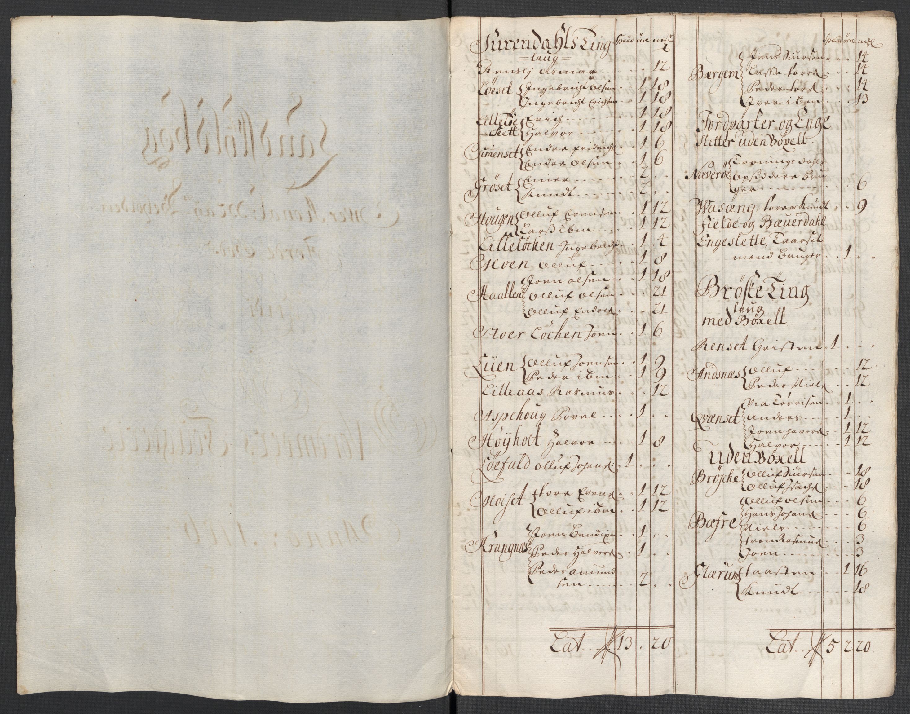 Rentekammeret inntil 1814, Reviderte regnskaper, Fogderegnskap, AV/RA-EA-4092/R56/L3742: Fogderegnskap Nordmøre, 1706-1707, p. 100