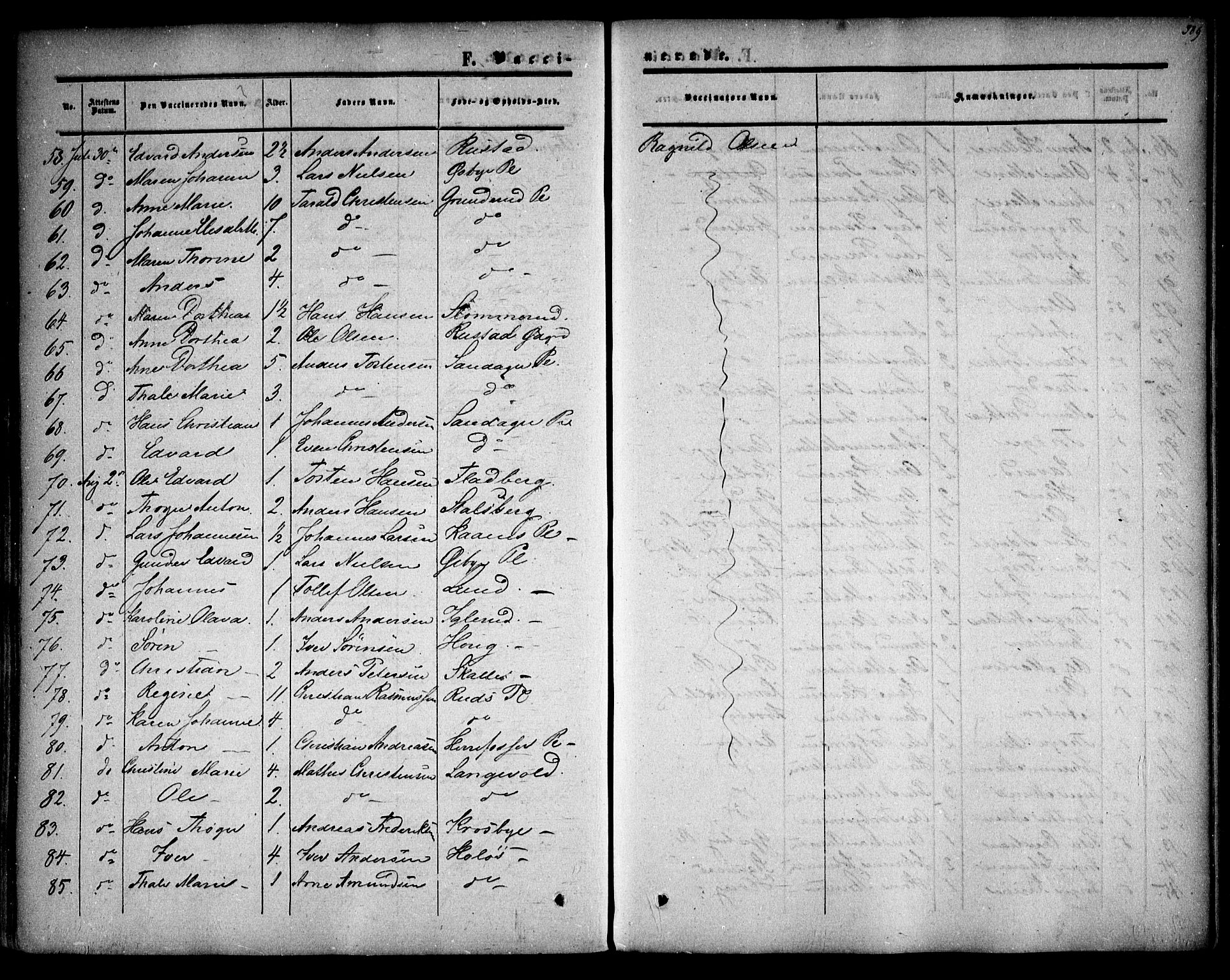 Rakkestad prestekontor Kirkebøker, AV/SAO-A-2008/F/Fa/L0009: Parish register (official) no. I 9, 1850-1856, p. 389