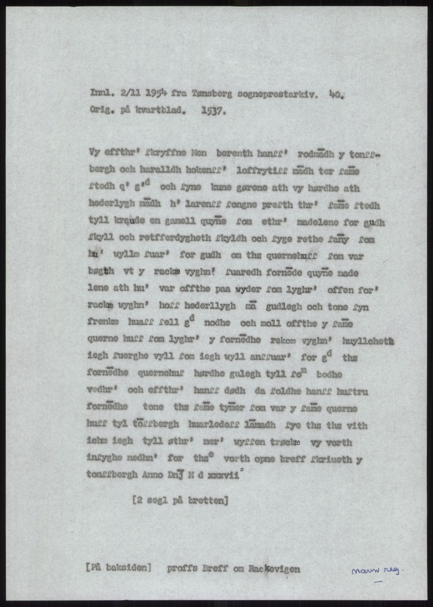 Samlinger til kildeutgivelse, Diplomavskriftsamlingen, AV/RA-EA-4053/H/Ha, p. 1070