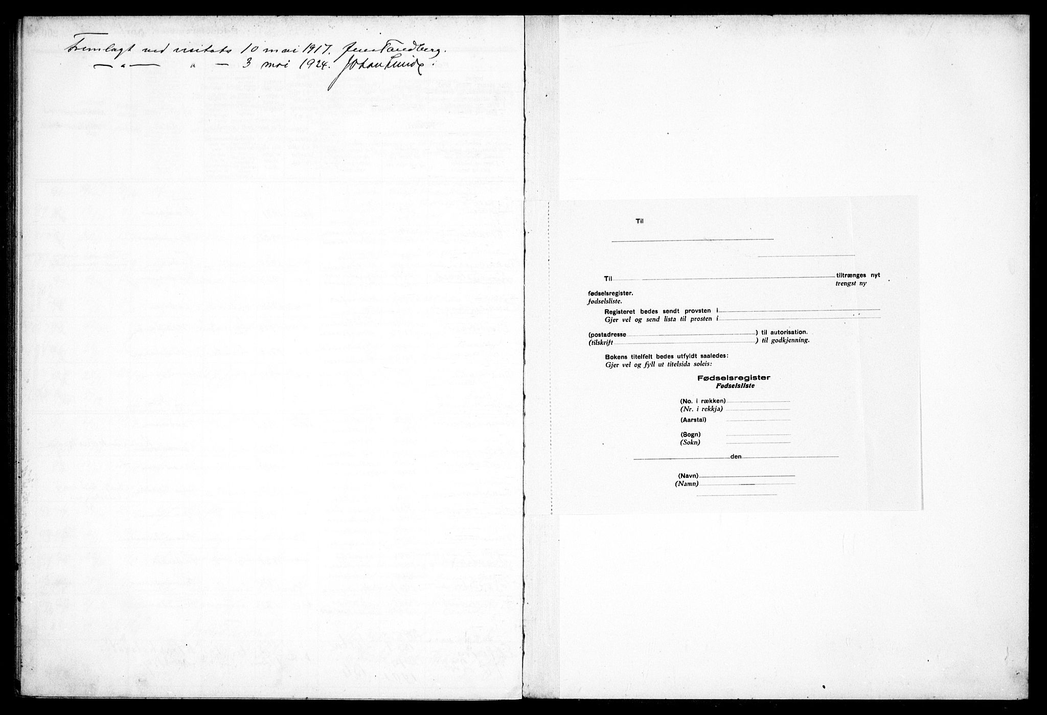 Nordstrand prestekontor Kirkebøker, SAO/A-10362a/J/Ja/L0001: Birth register no. I 1, 1916-1924