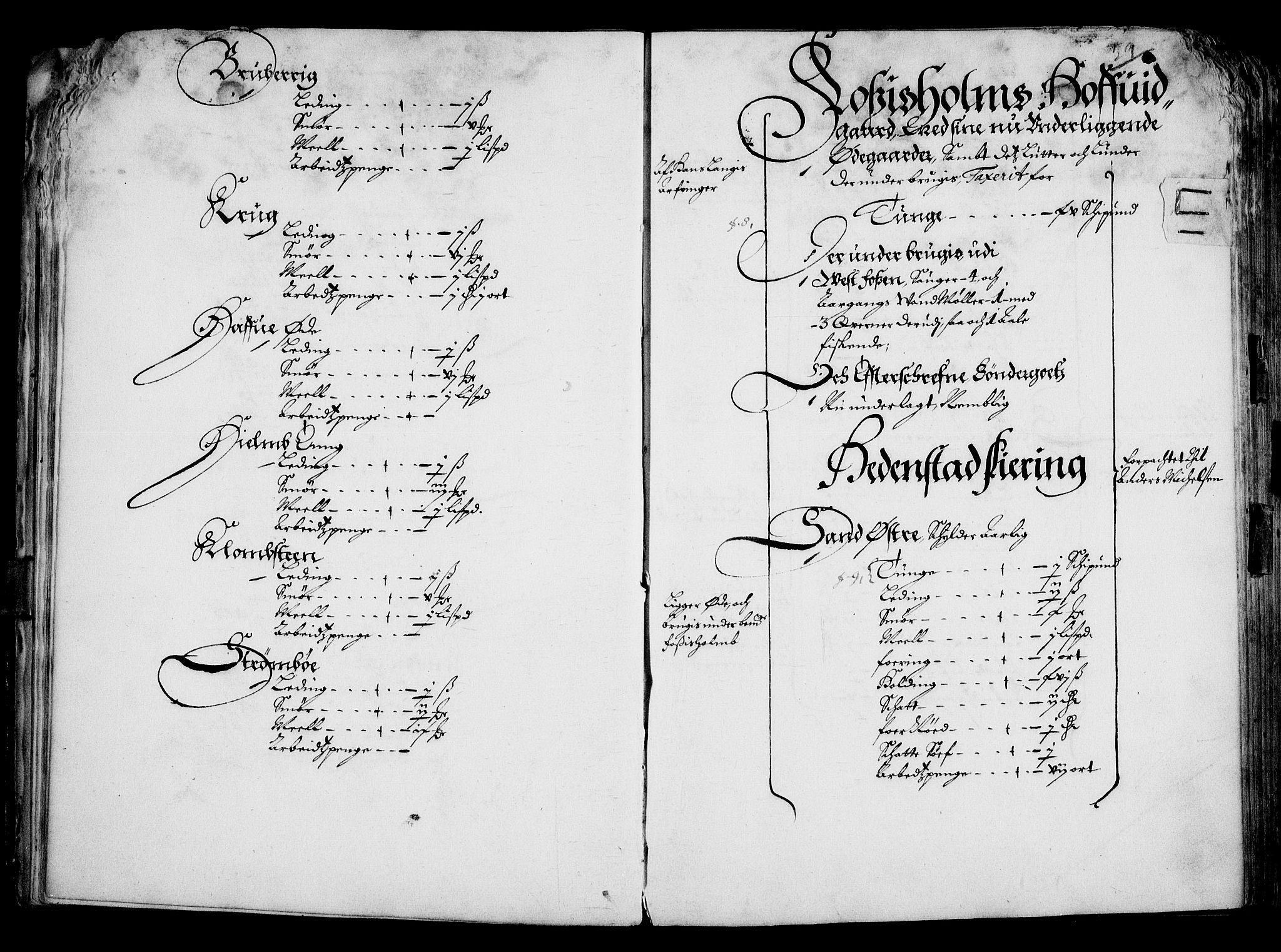 Rentekammeret inntil 1814, Realistisk ordnet avdeling, RA/EA-4070/On/L0001/0001: Statens gods / [Jj 1]: Jordebok over Hannibal Sehesteds gods, 1651, p. 30