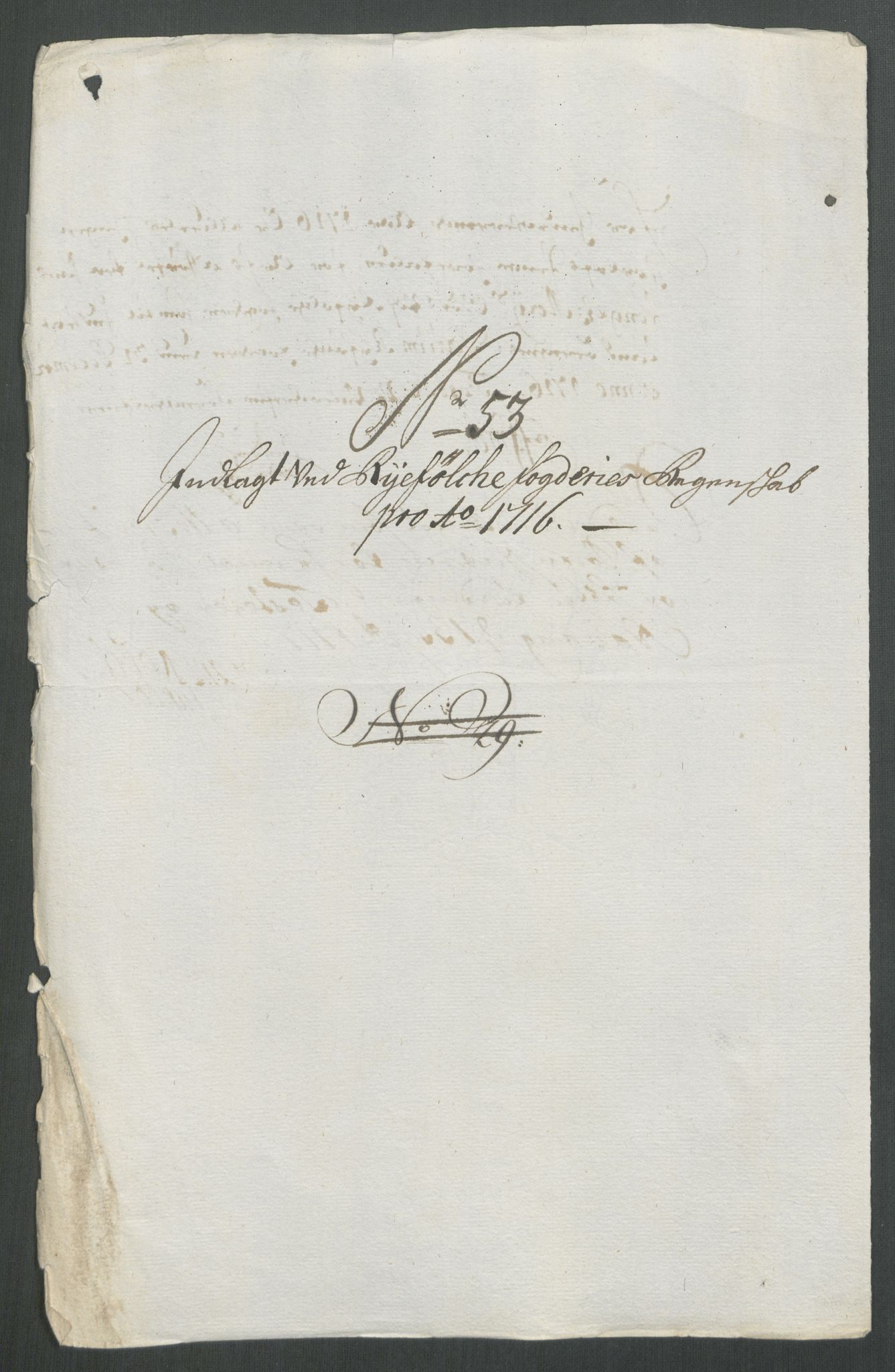 Rentekammeret inntil 1814, Reviderte regnskaper, Fogderegnskap, AV/RA-EA-4092/R47/L2869: Fogderegnskap Ryfylke, 1716, p. 285