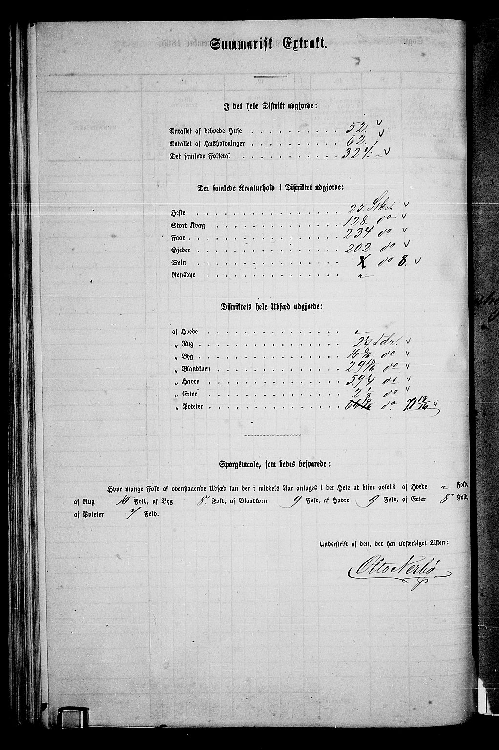 RA, 1865 census for Åsnes, 1865, p. 51