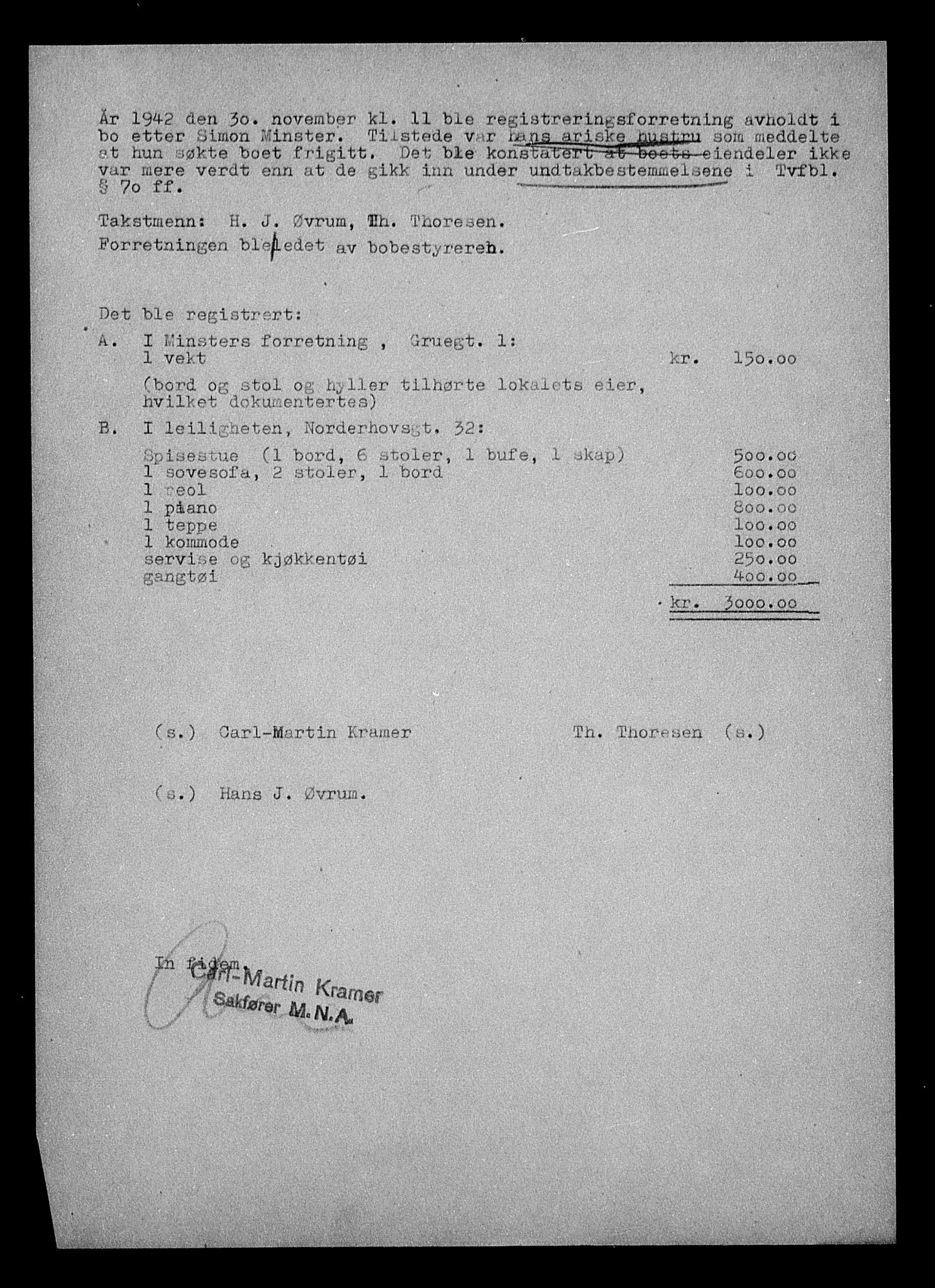 Justisdepartementet, Tilbakeføringskontoret for inndratte formuer, AV/RA-S-1564/H/Hc/Hcc/L0965: --, 1945-1947, p. 744