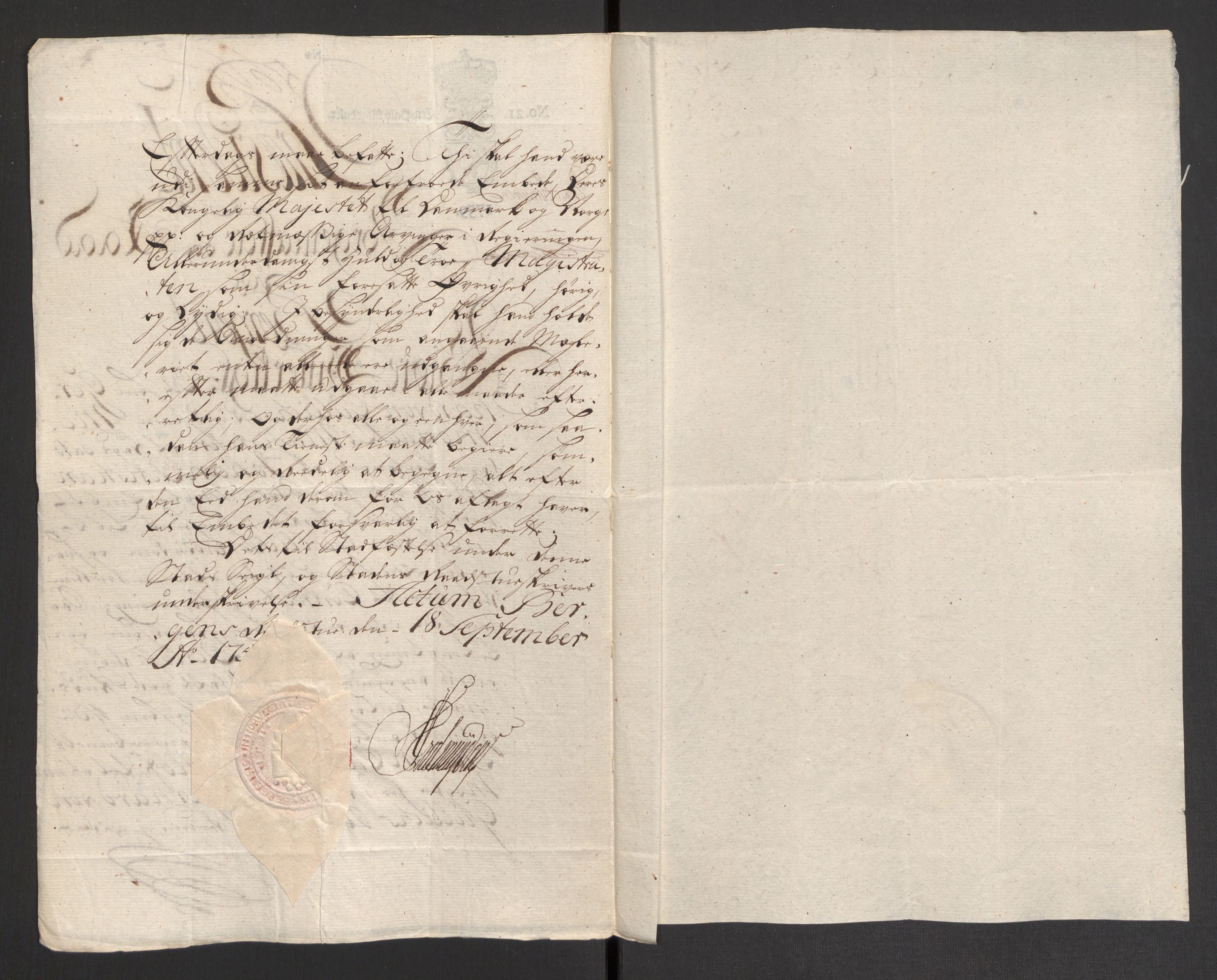 Danske Kanselli 1572-1799, RA/EA-3023/F/Fc/Fcc/Fcca/L0194: Norske innlegg 1572-1799, 1767, p. 335