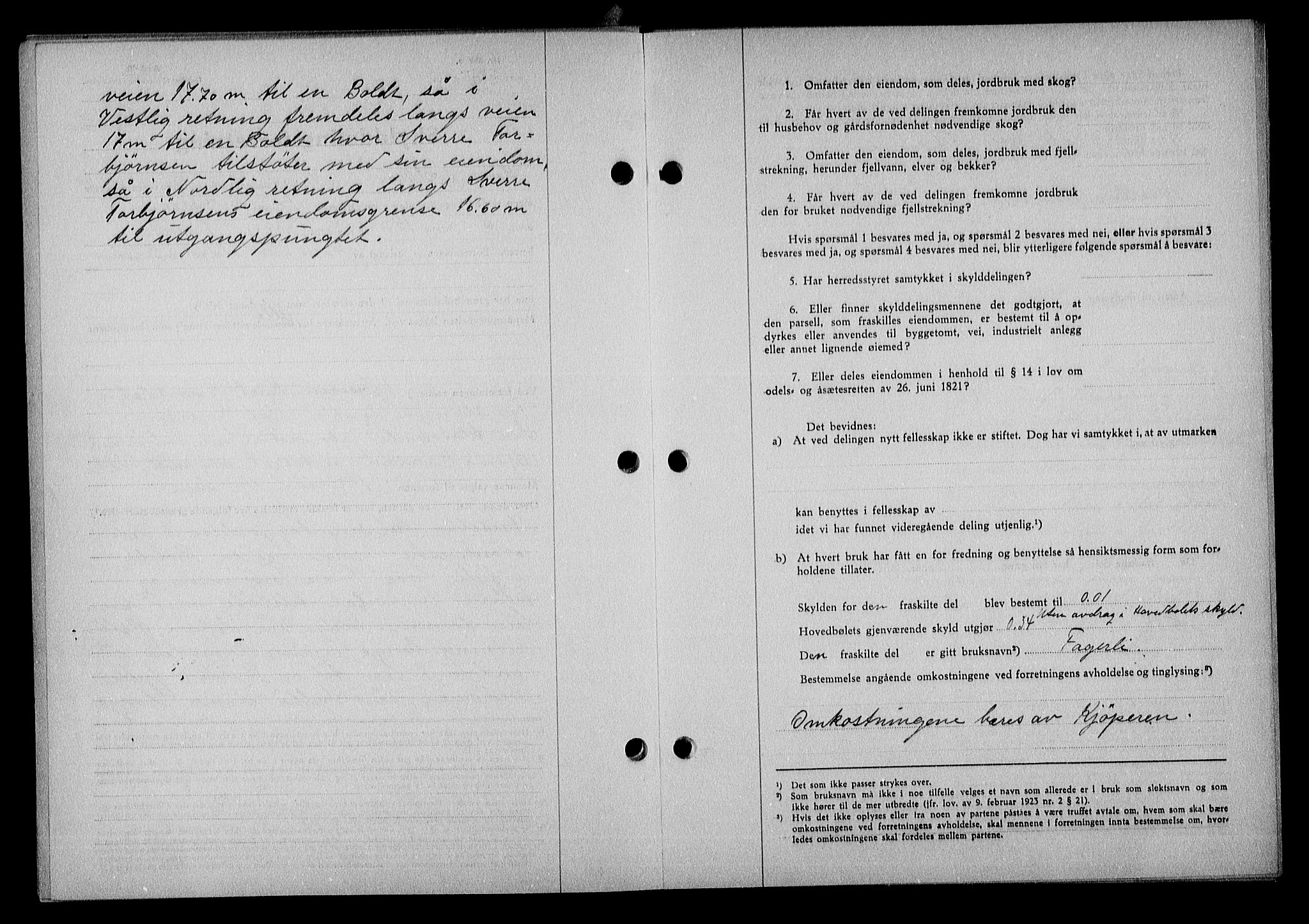 Nedenes sorenskriveri, AV/SAK-1221-0006/G/Gb/Gba/L0048: Mortgage book no. A-II, 1940-1941, Diary no: : 406/1941