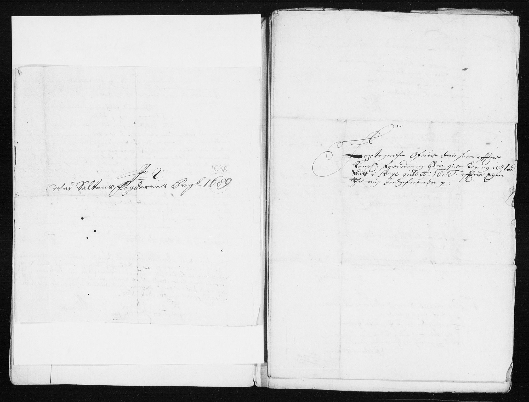 Rentekammeret inntil 1814, Reviderte regnskaper, Stiftamtstueregnskaper, Trondheim stiftamt og Nordland amt, AV/RA-EA-6044/R/Rh/L0011: Nordland amt, 1688