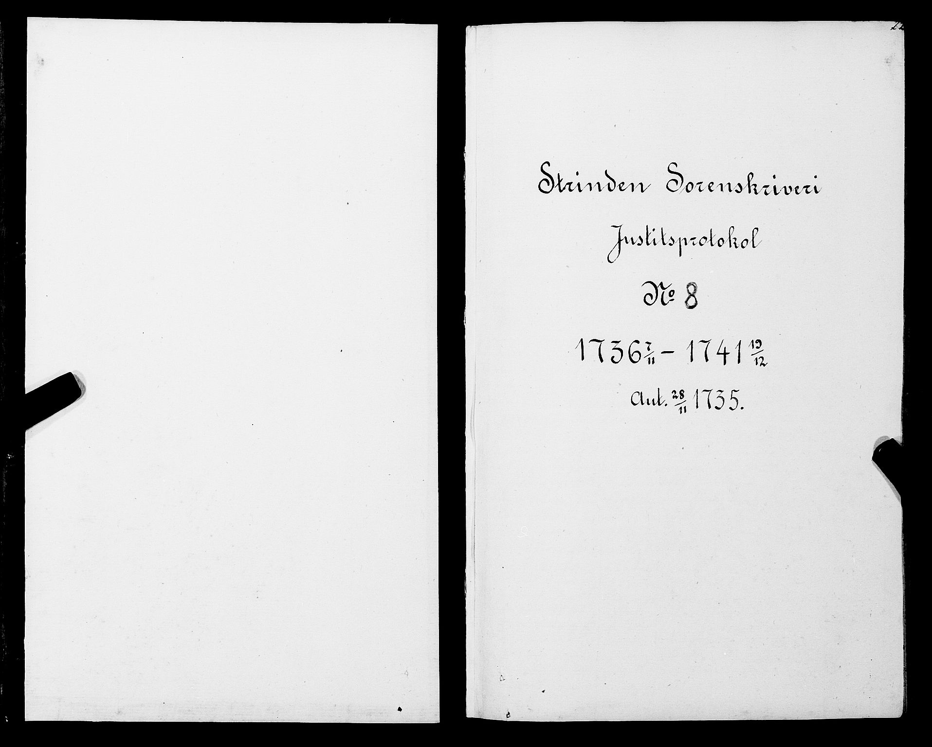 Strinda og Selbu sorenskriveri, SAT/A-0015/1/1A/L0009: Tingbok 8, 1736-1741