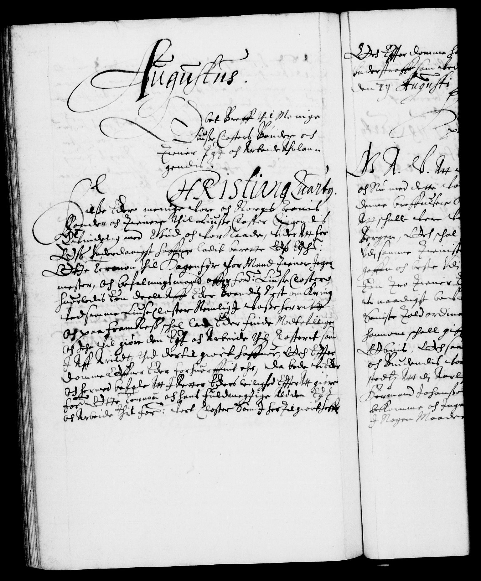 Danske Kanselli 1572-1799, AV/RA-EA-3023/F/Fc/Fca/Fcaa/L0005: Norske registre (mikrofilm), 1631-1636, p. 372b