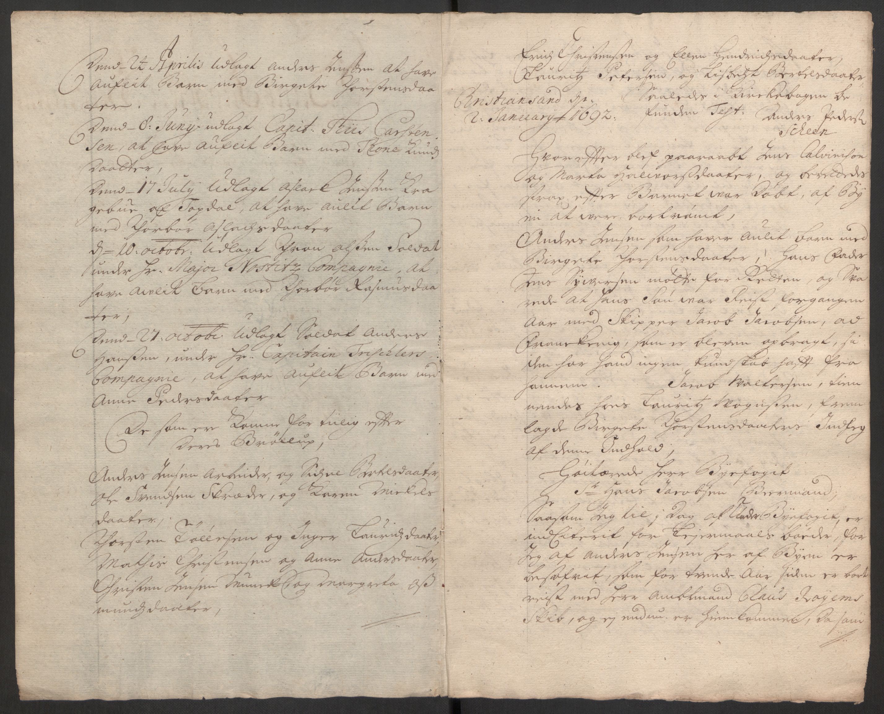 Rentekammeret inntil 1814, Reviderte regnskaper, Byregnskaper, AV/RA-EA-4066/R/Rm/L0285: [M18] Sikt og sakefall, 1681-1718, p. 149