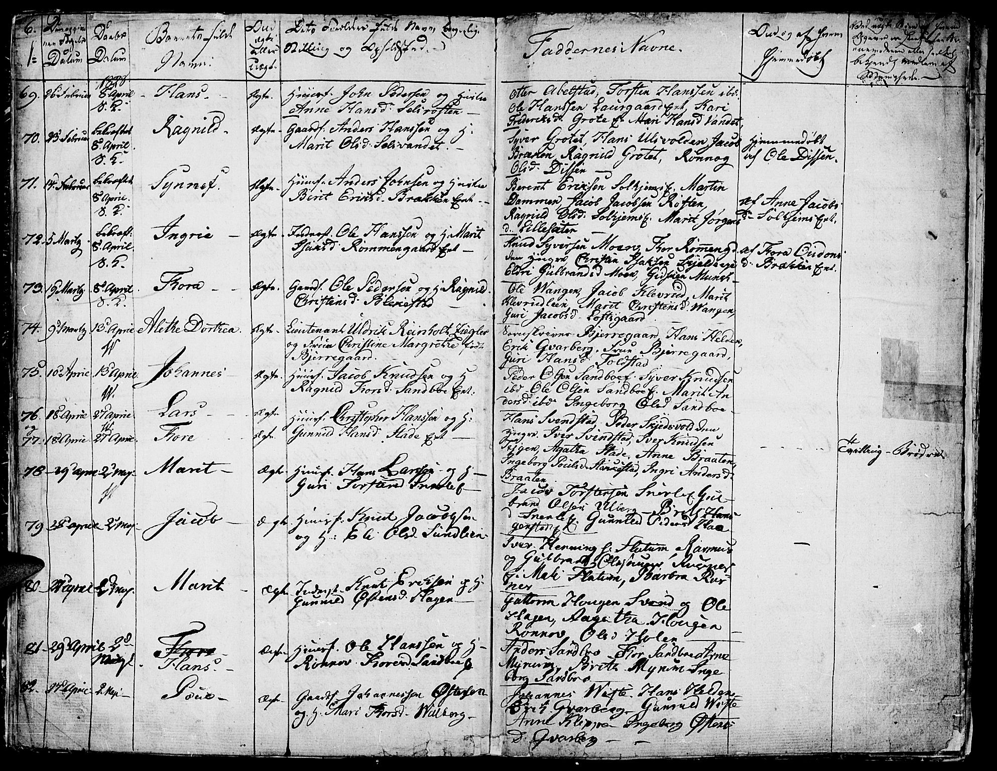 Vågå prestekontor, AV/SAH-PREST-076/H/Ha/Haa/L0004: Parish register (official) no. 4 /1, 1827-1842, p. 6