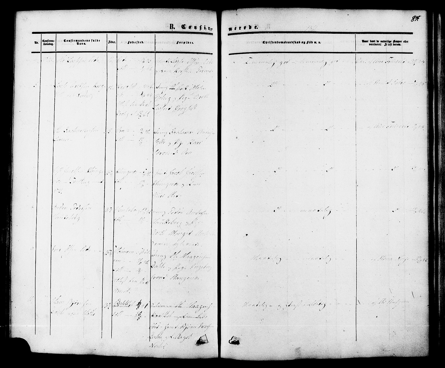 Ministerialprotokoller, klokkerbøker og fødselsregistre - Møre og Romsdal, AV/SAT-A-1454/542/L0552: Parish register (official) no. 542A02, 1854-1884, p. 87